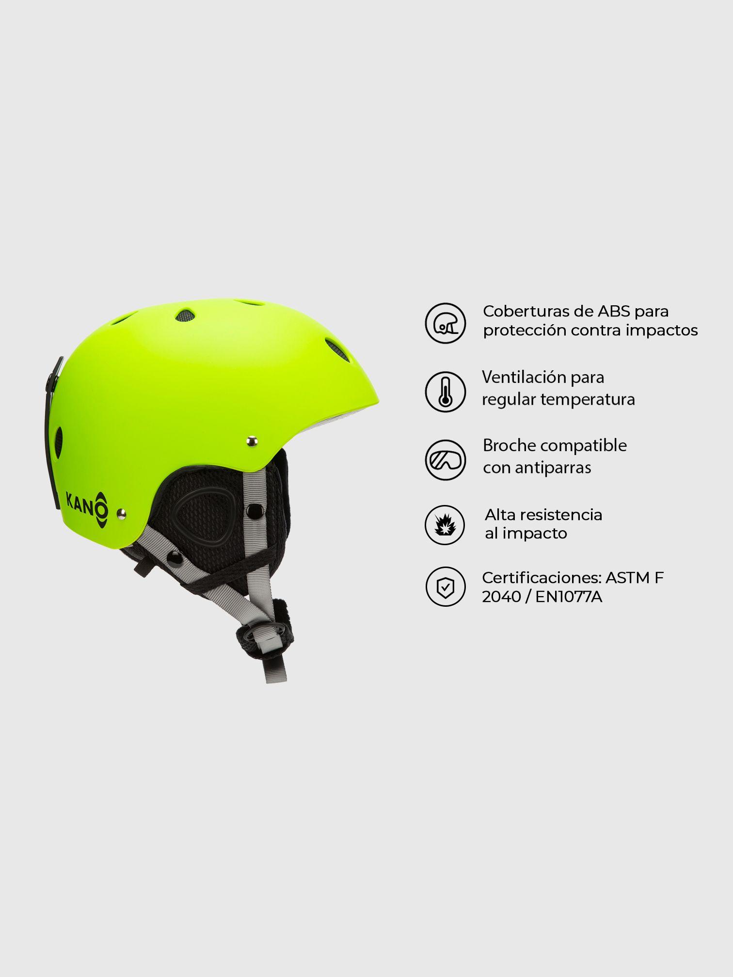 Casco de Nieve para Niños Kano Lime para Ski Snowboard-1