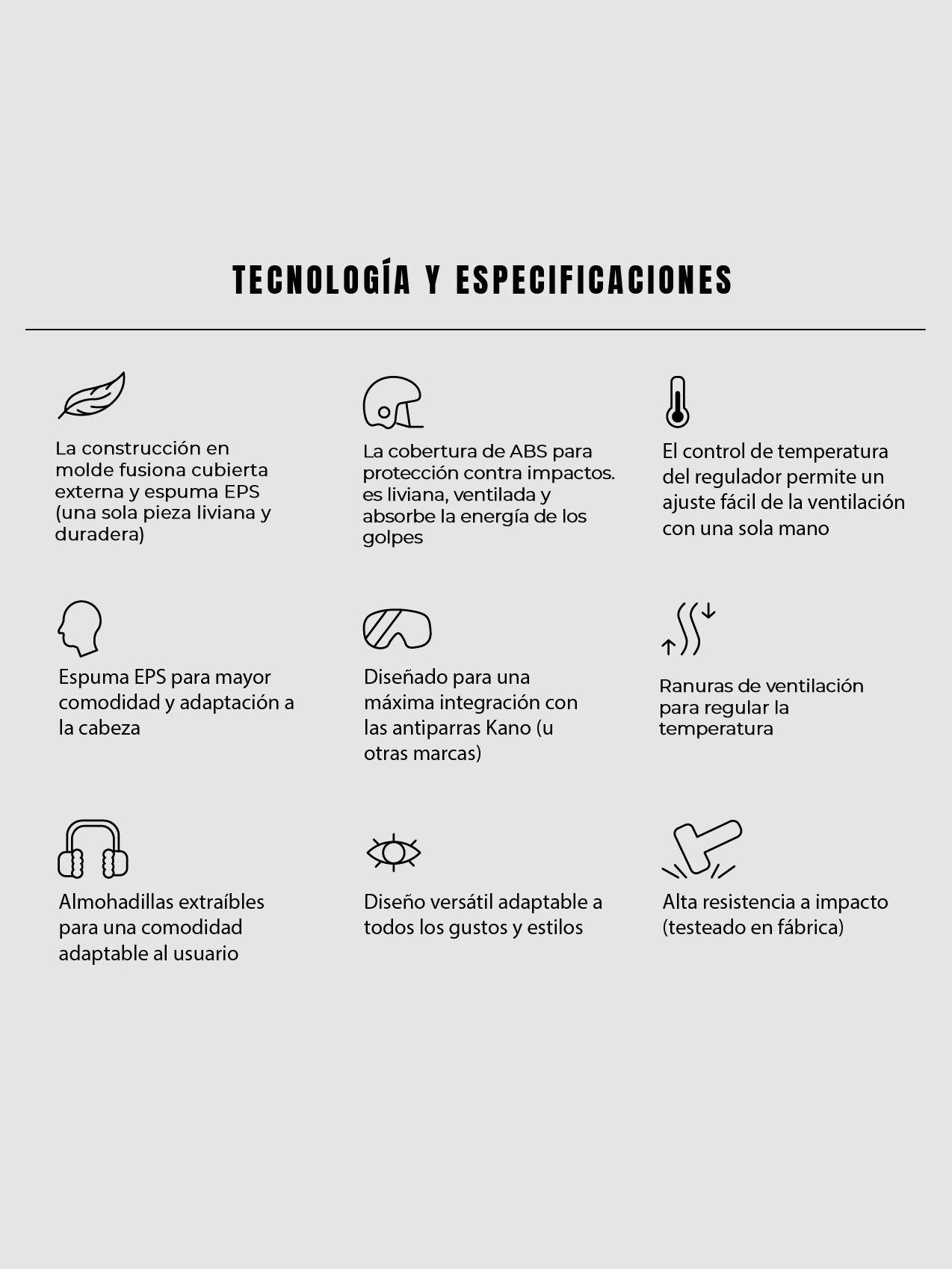 Casco de Nieve para Niños Kano Lime para Ski Snowboard-9