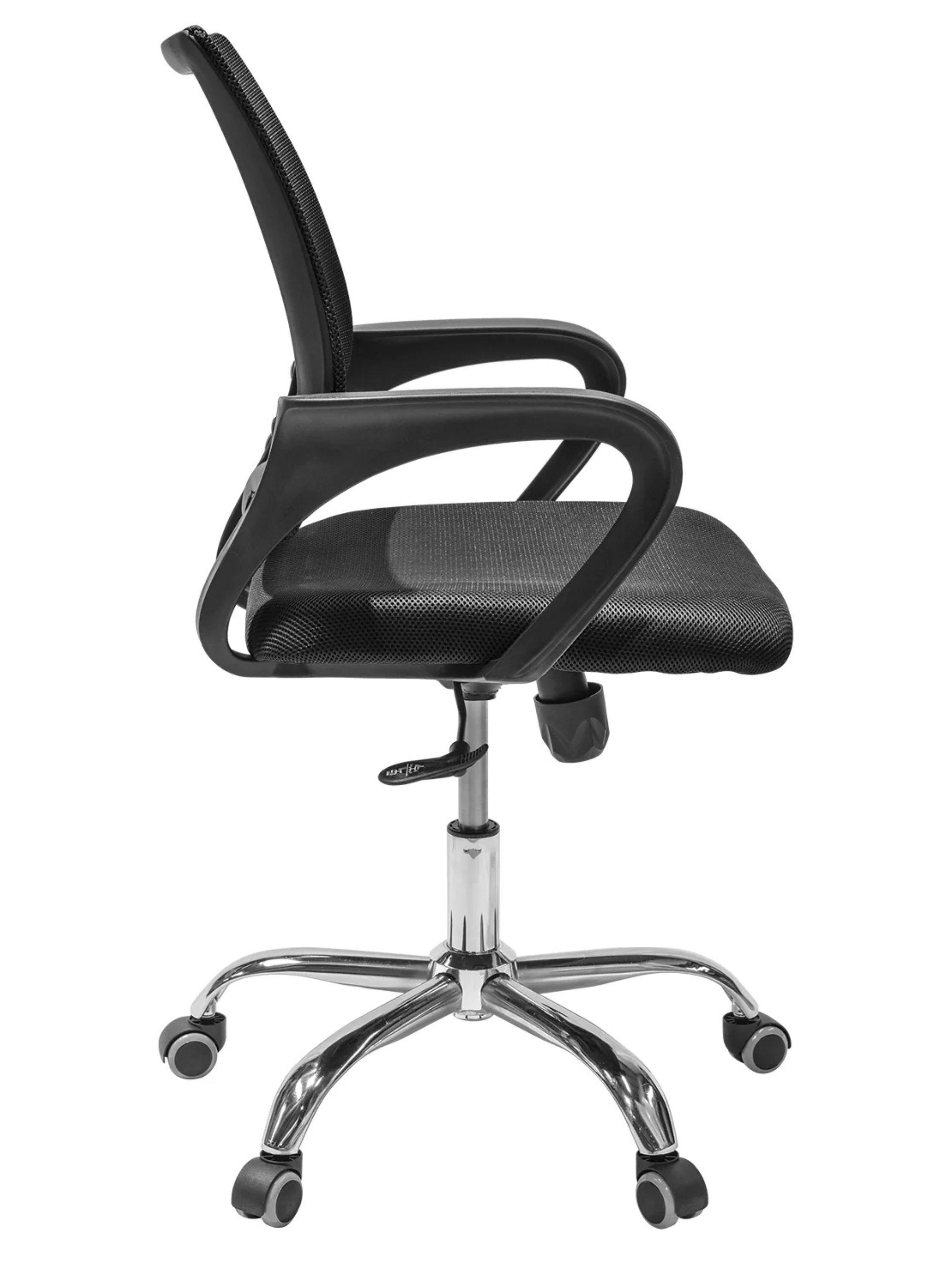 Silla de Escritorio Ergonómica Mesh+ Relan Basculante Color Negro-6