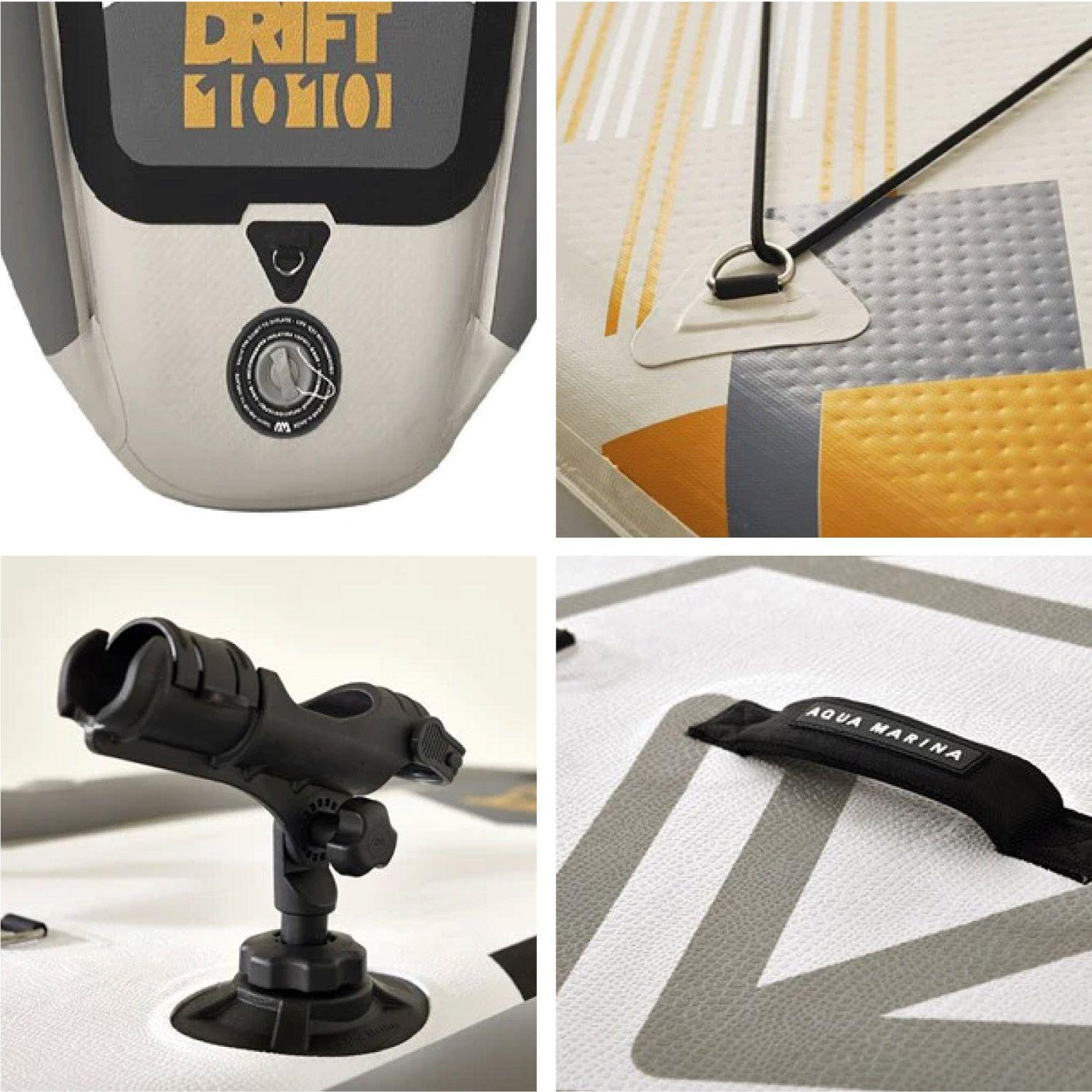 Stand Up Paddle SUP Para Pesca Drift Infable Aqua Marina-5