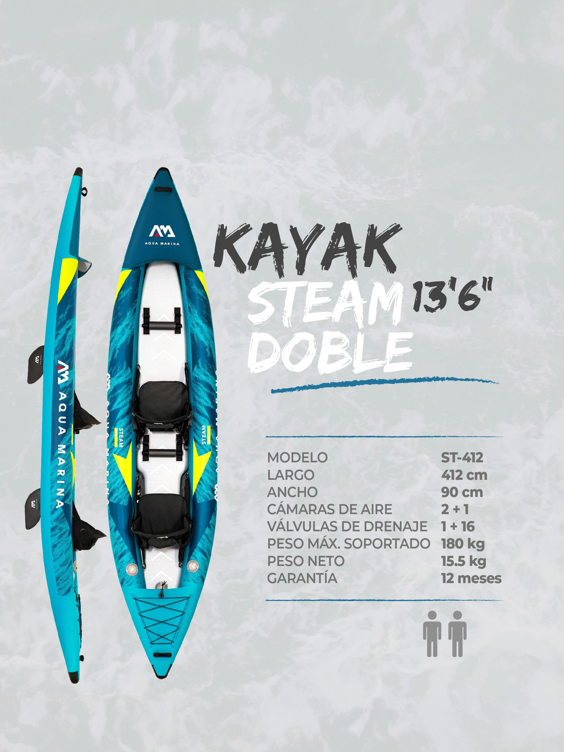 Kayak Inflable Doble-2