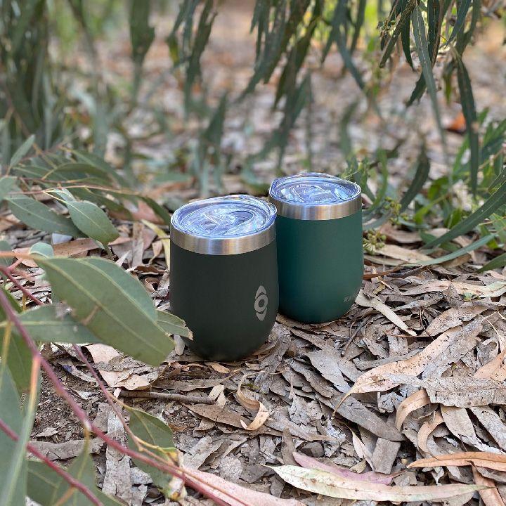 Matera Térmica Gris Oscuro / Matera 350 ml Kano-4