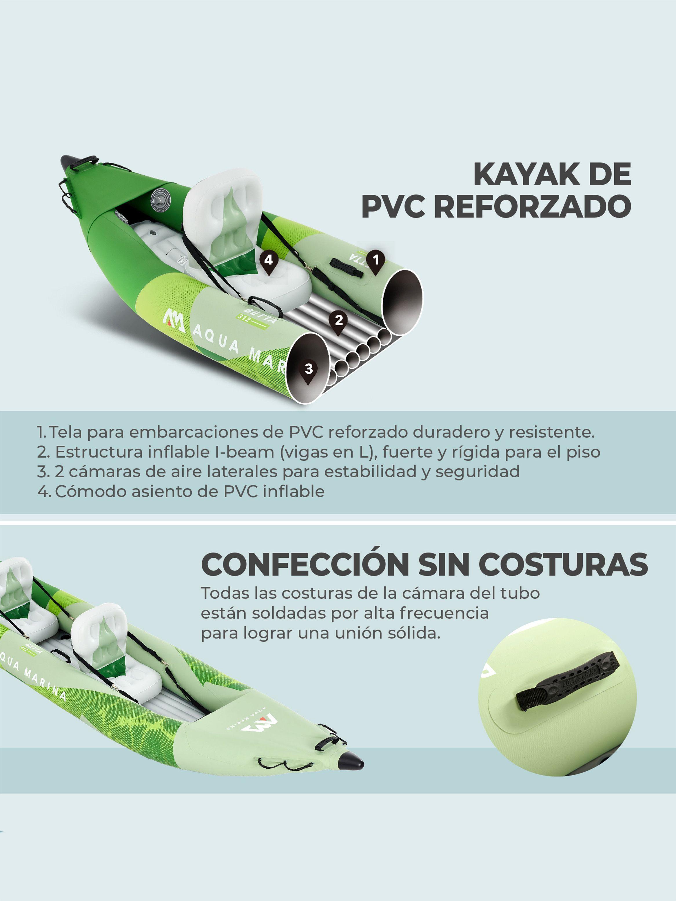 Kayak Betta Single / Kayak inflable 1 persona-4