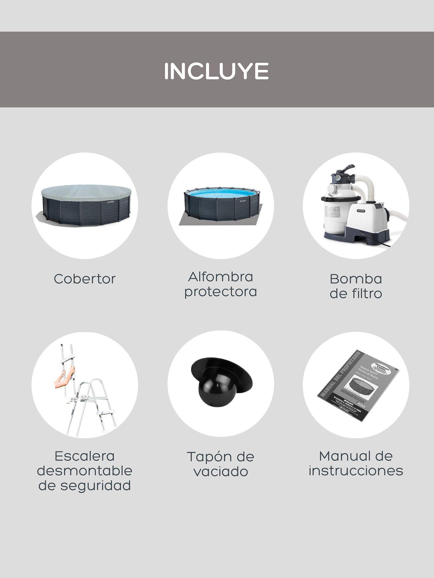 Piscina Estructural Intex Con Paneles 478 Cm-4