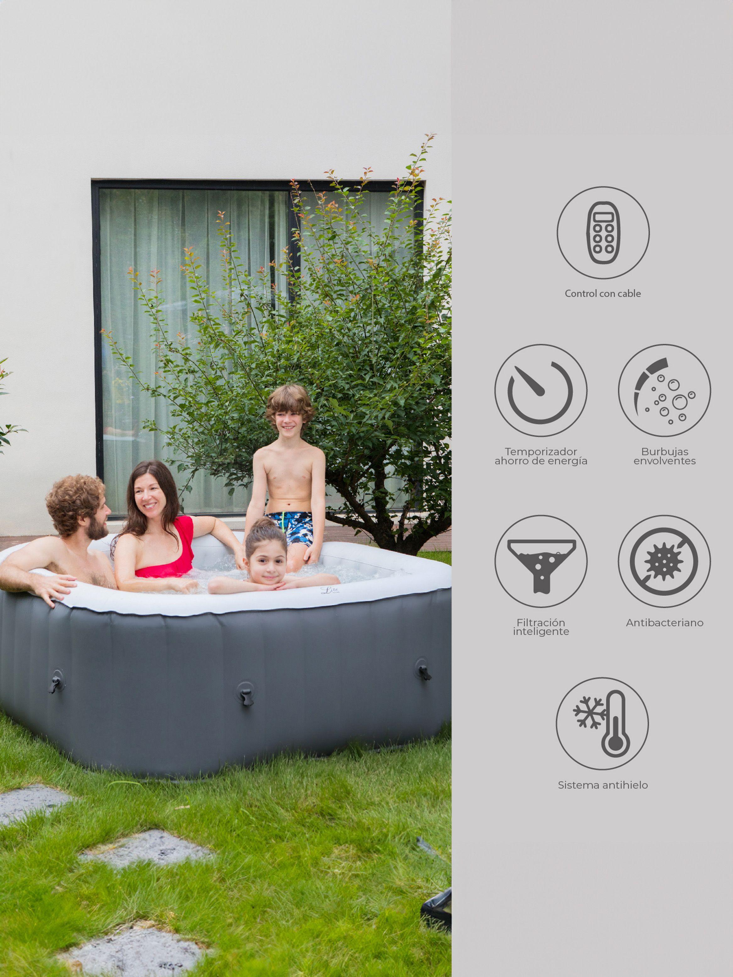 Hot Tub Inflable MSpa Mist Lite 4 Personas-2