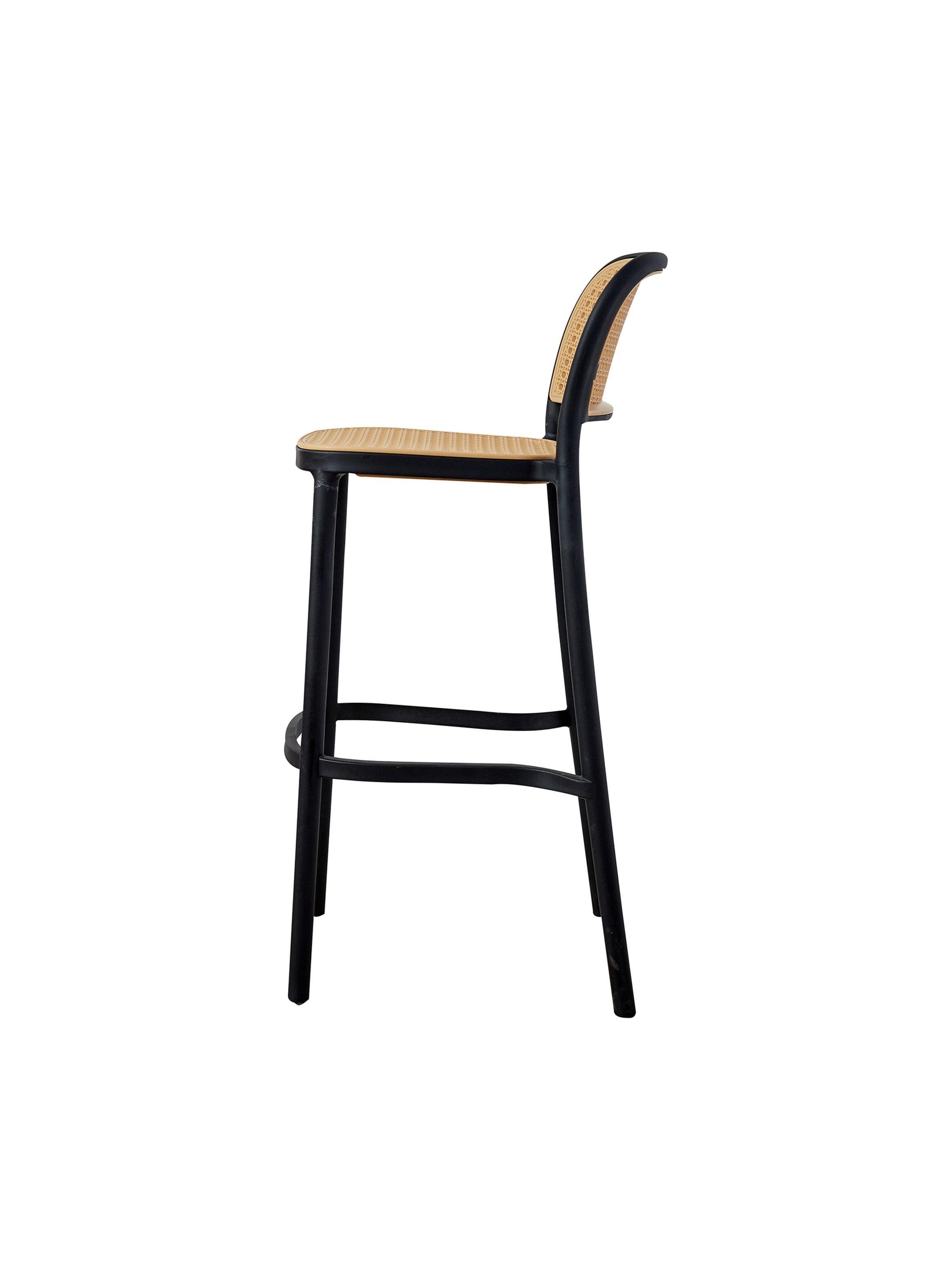 Silla Piso Bar Relan Batané Simil Esterilla de Rattan-5