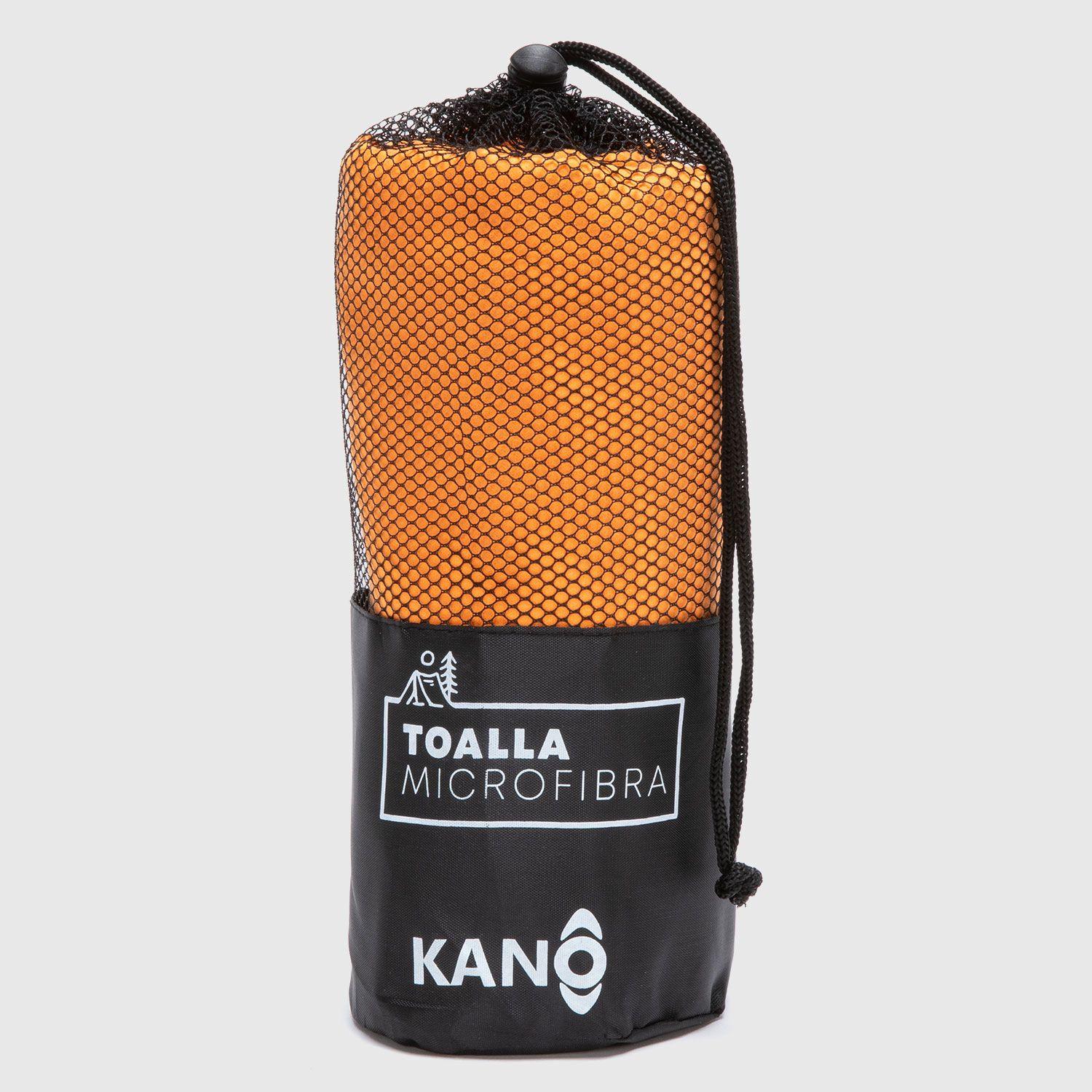 Toalla de Microfibra Naranjo Secado Rápido-0