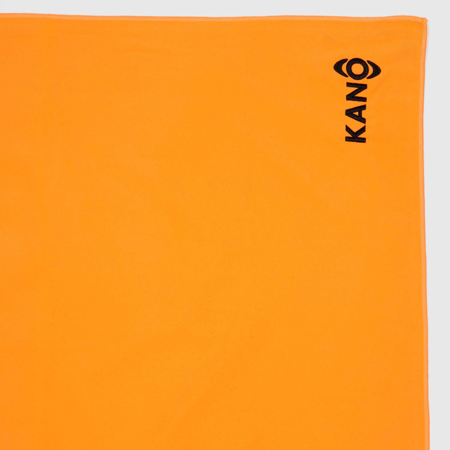 Toalla de Microfibra Naranjo Secado Rápido-2