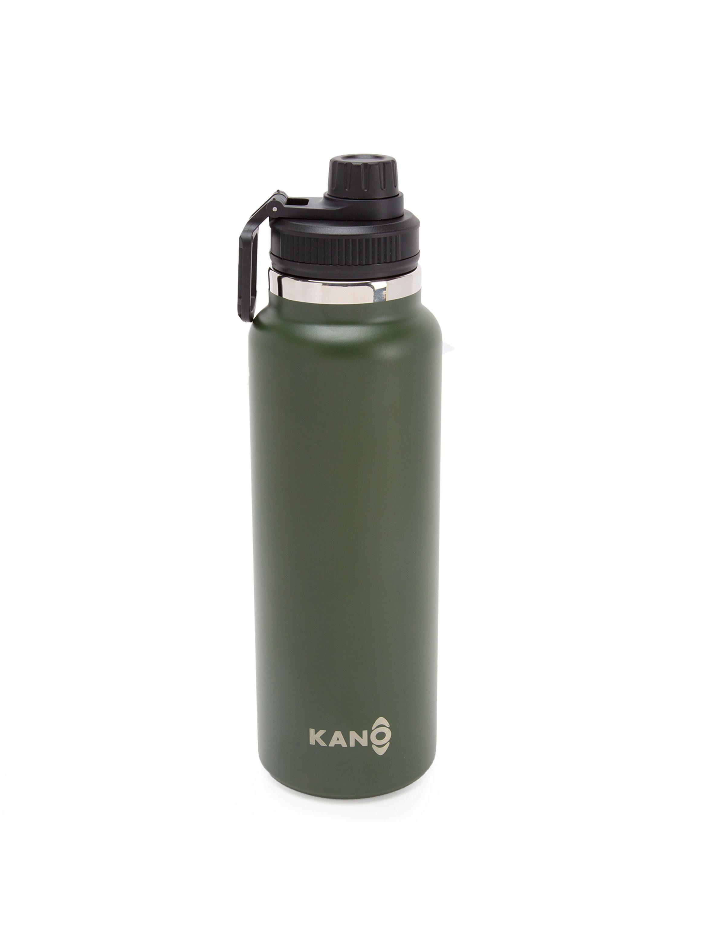 Botella Insulada Verde Oscuro 1.2 litros / Botella Agua Kano-0