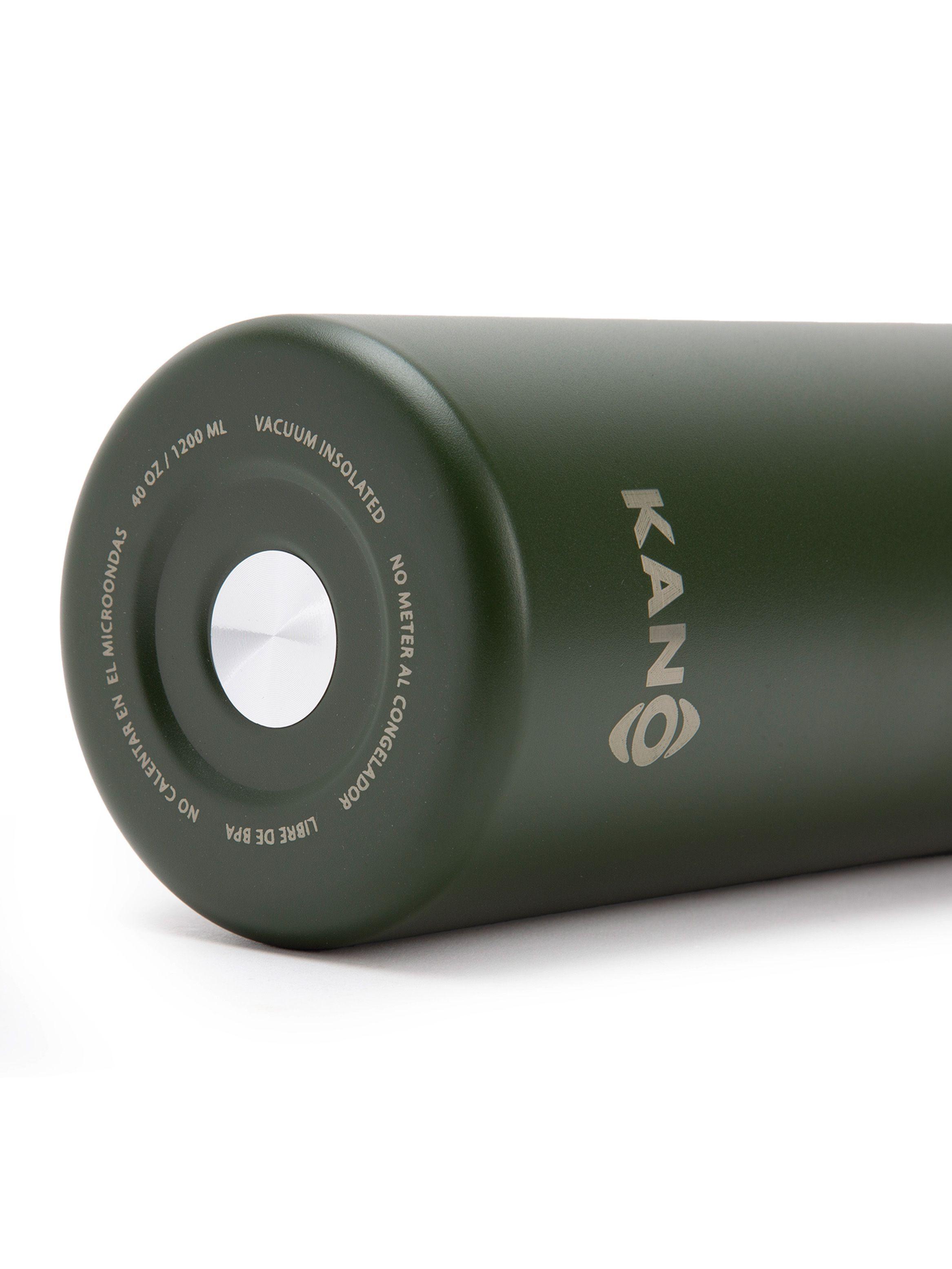 Botella Insulada Verde Oscuro 1.2 litros / Botella Agua Kano-6