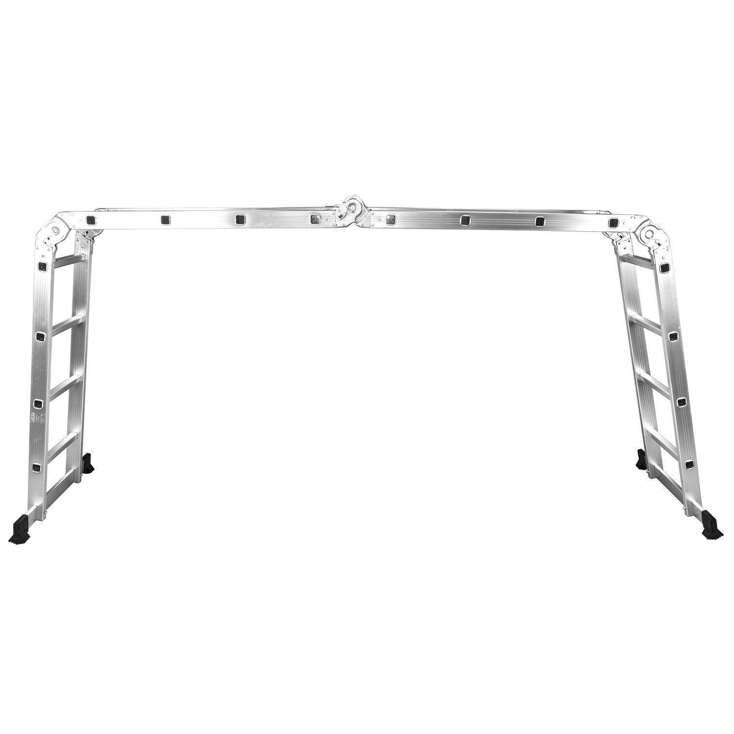 Escalera Plegable Relan Multipropósito 16 Peldaños-7