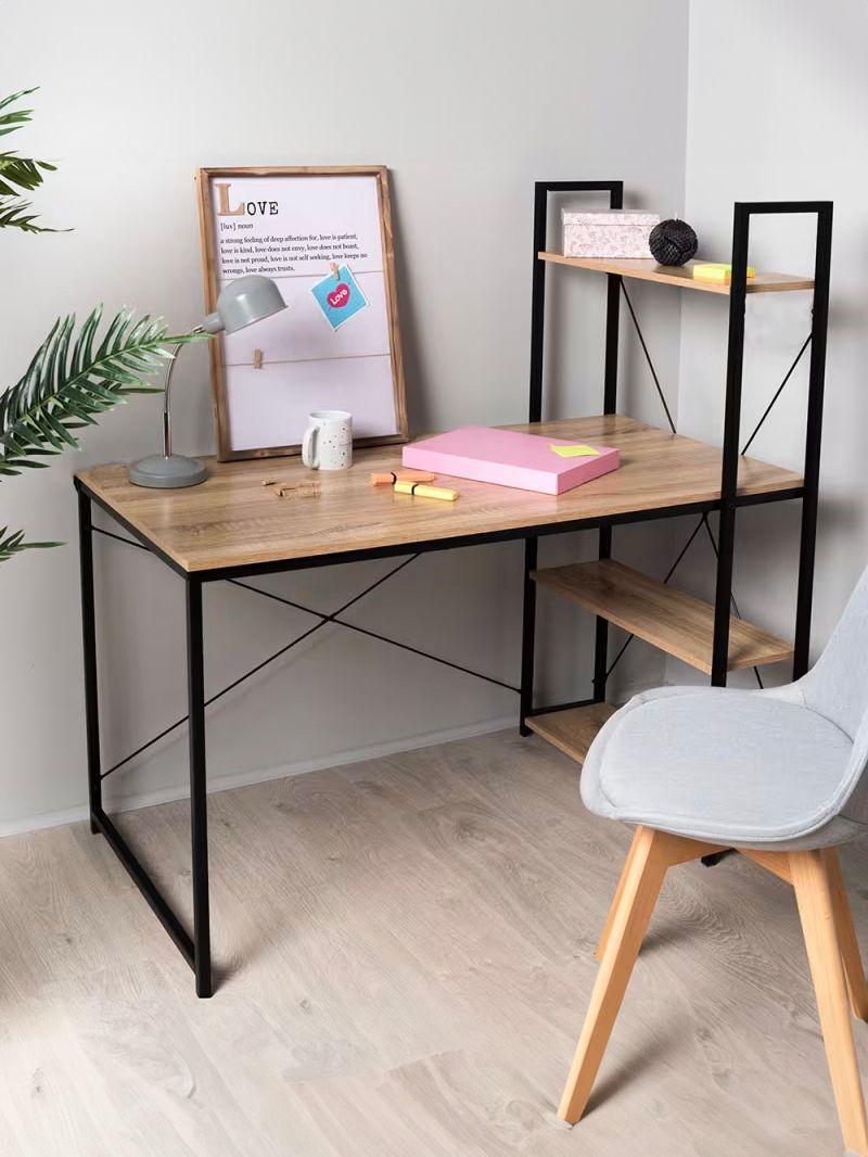 Escritorio Estilo Industrial Relan Estantería Lateral Desk 4-7