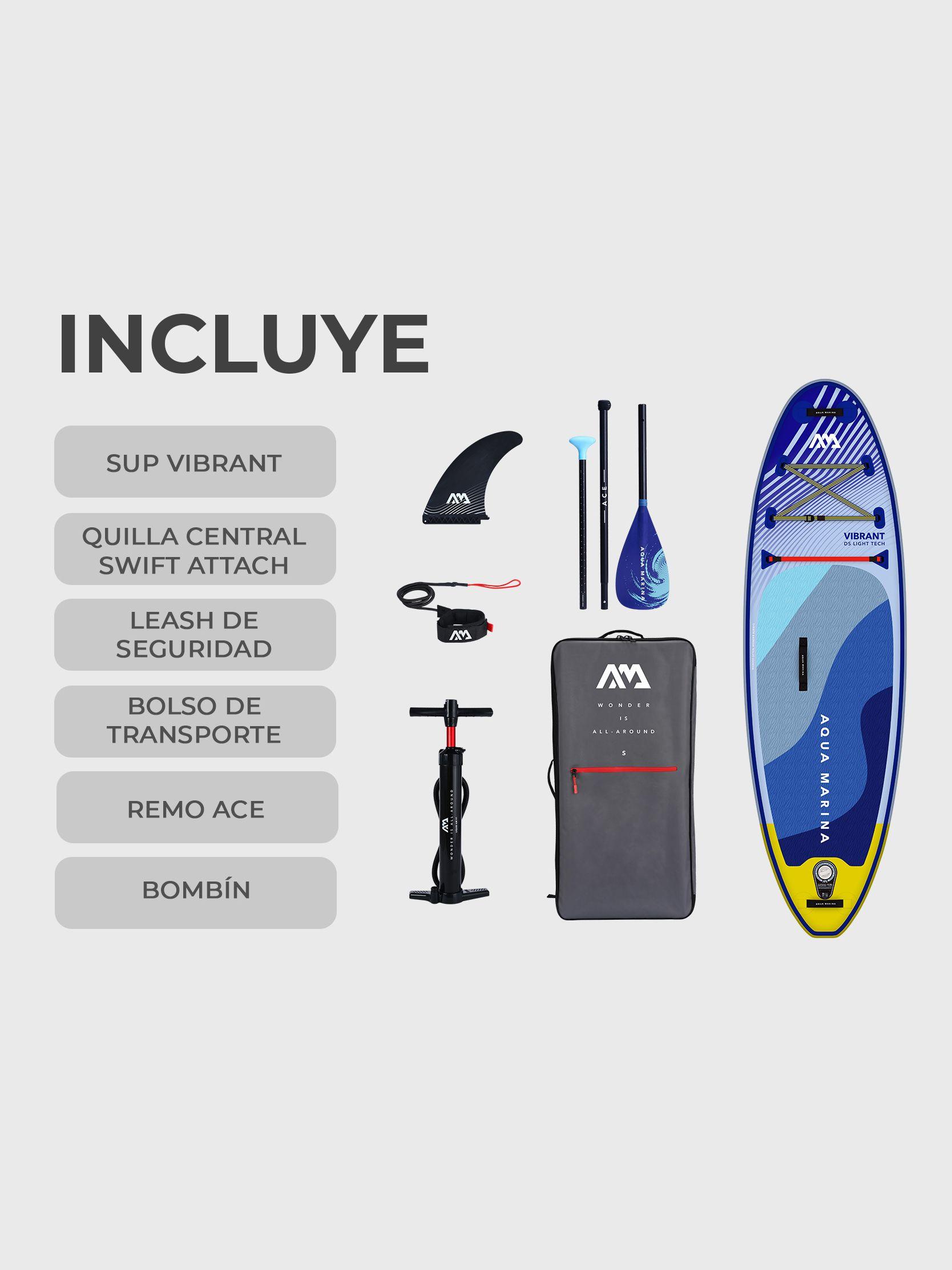 Stand Up Paddle Para Niños Aqua Marina Vibrant SUP Inflable-7