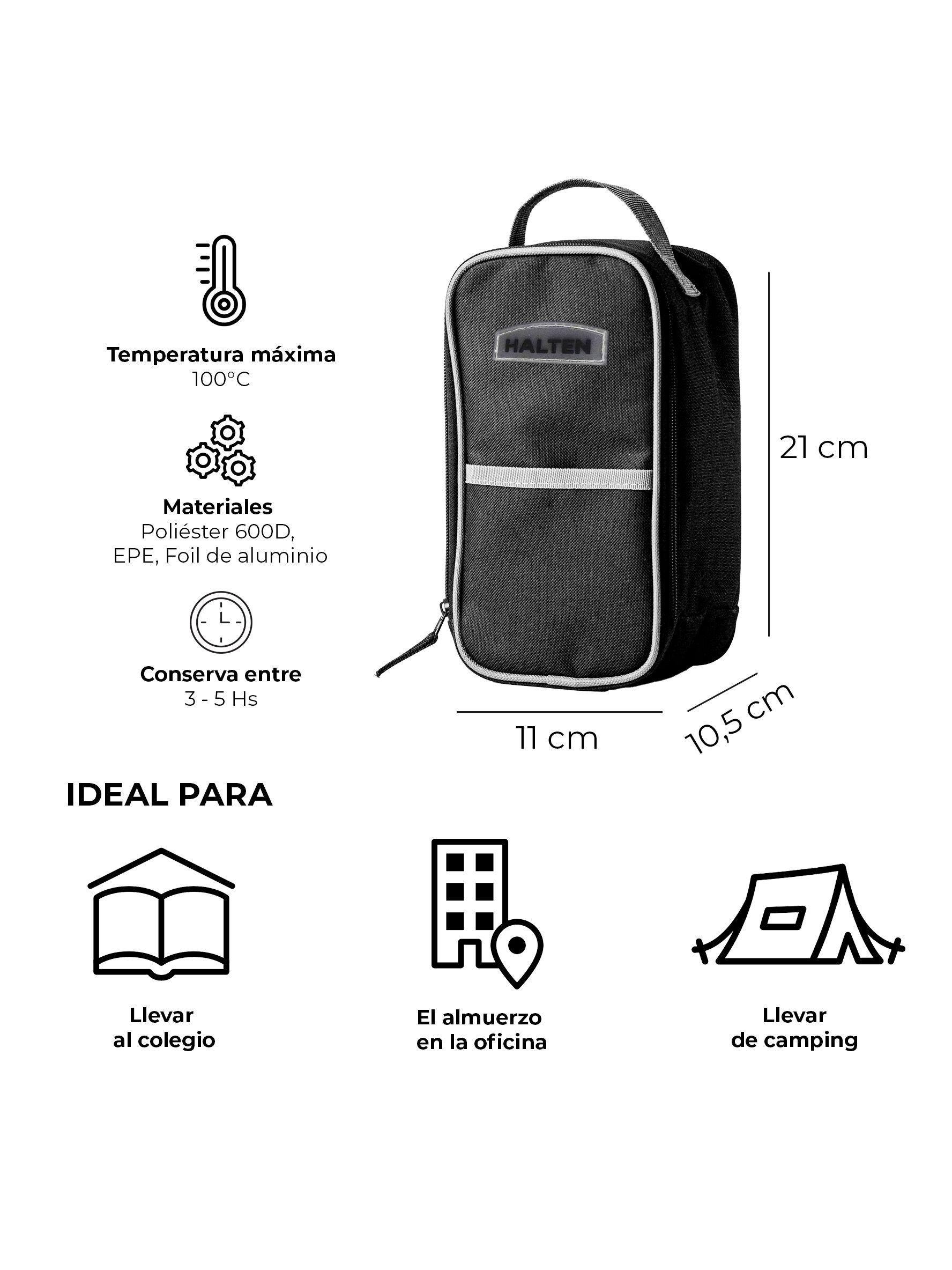 Contenedor Termico para Alimentos Termo con Lonchera 750ml-3