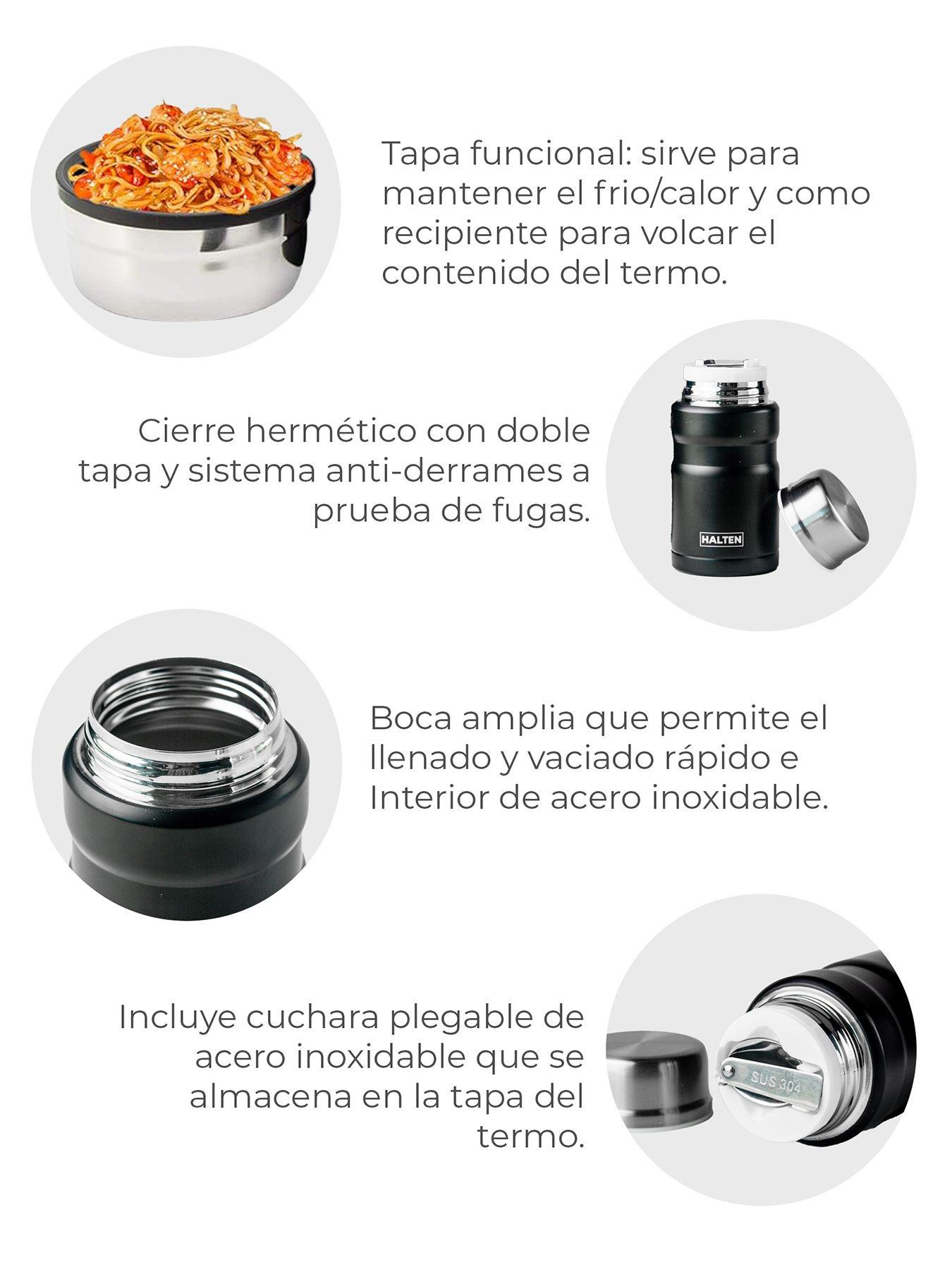 Contenedor Termico para Alimentos Termo con Lonchera 750ml-4