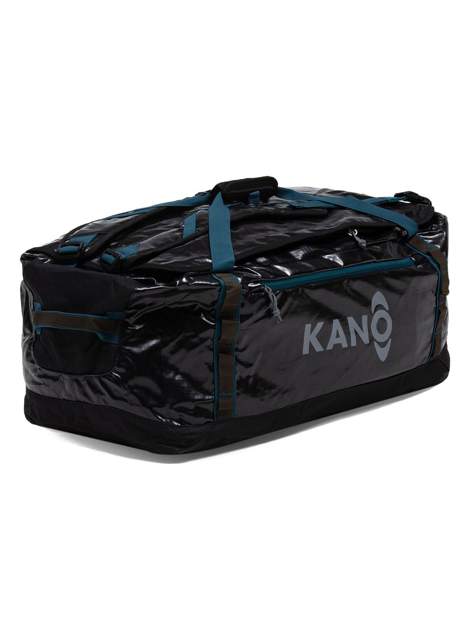 Bolso Mochila Impermeable Kano Outdoor 80L Plegable Negro-0