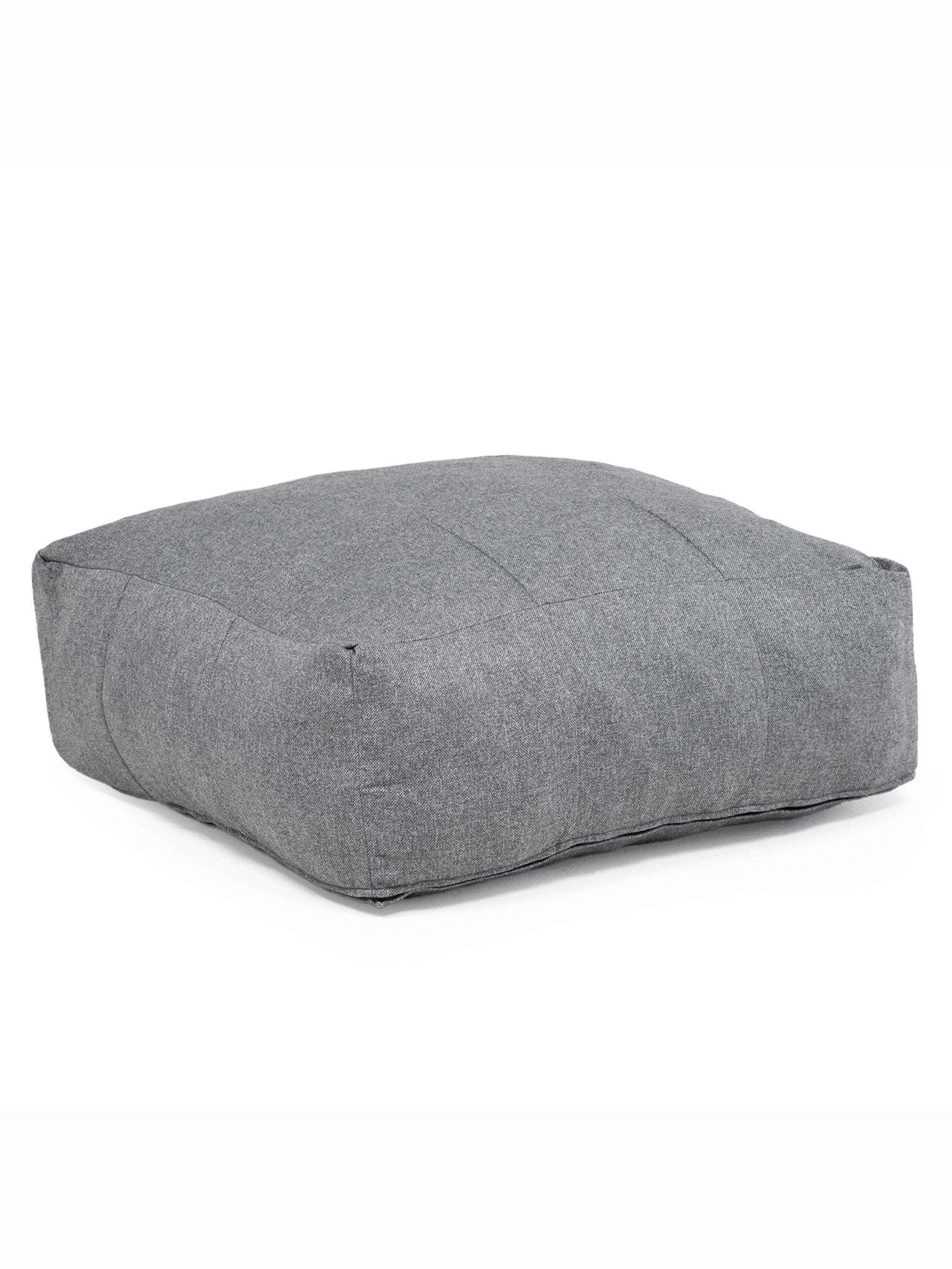 Sillón Pouf Seccional Gris / Pouf Sala de Estar Relan-8
