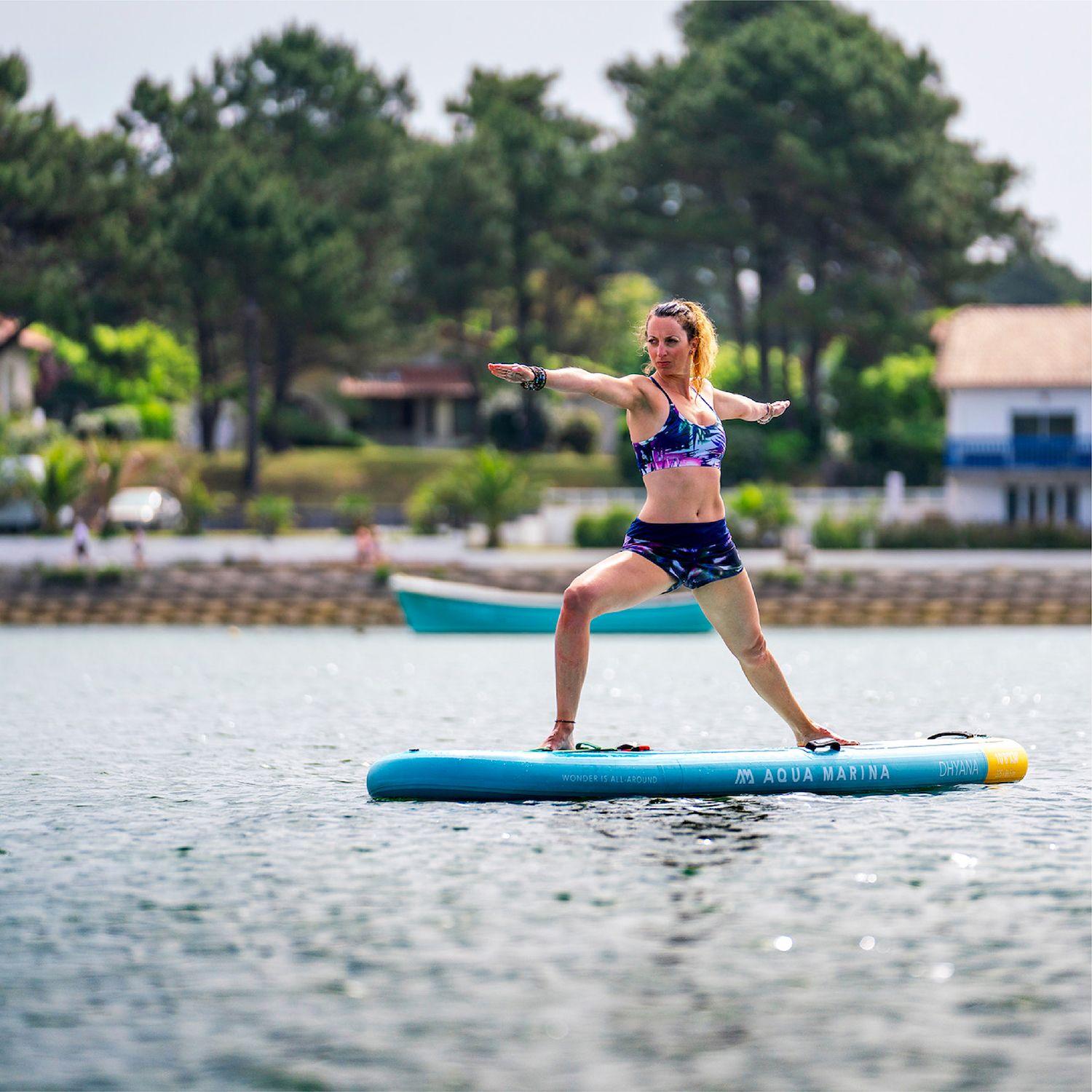 Stand Up Paddle SUP Para Yoga Dhyana Fitness Aqua Marina-1