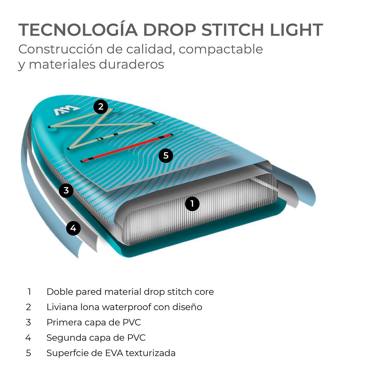 Stand Up Paddle SUP Para Yoga Dhyana Fitness Aqua Marina-5
