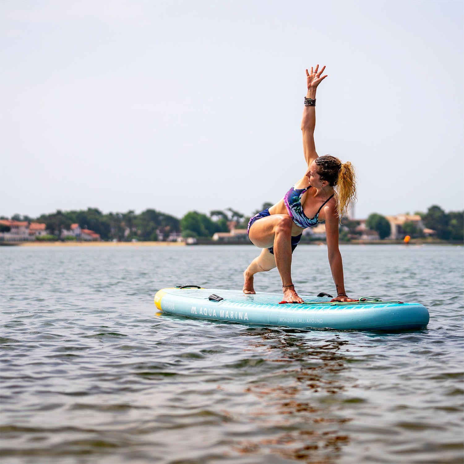 Stand Up Paddle SUP Para Yoga Dhyana Fitness Aqua Marina-6