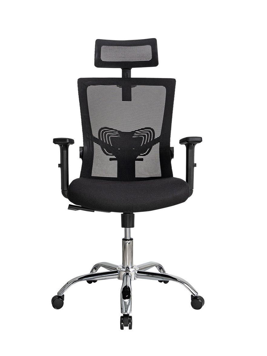 Silla de Oficina Presidente Ergonomus Delphi Base Cromada-7