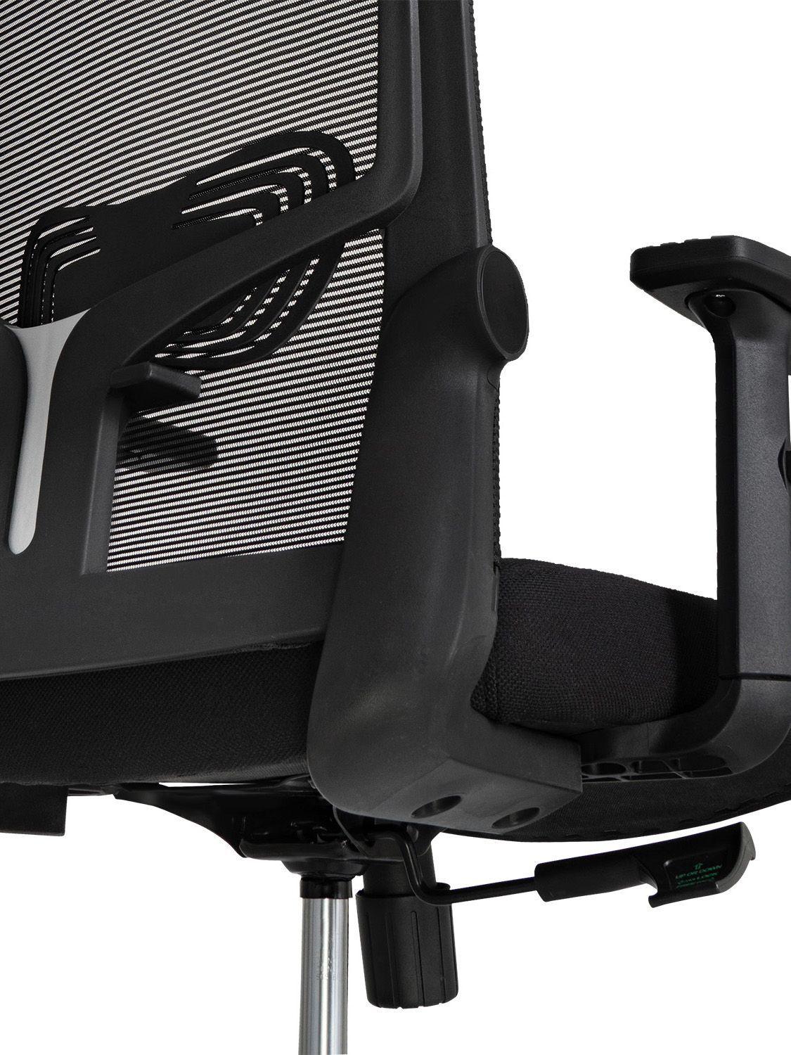Silla de Oficina Presidente Ergonomus Delphi Base Cromada-8