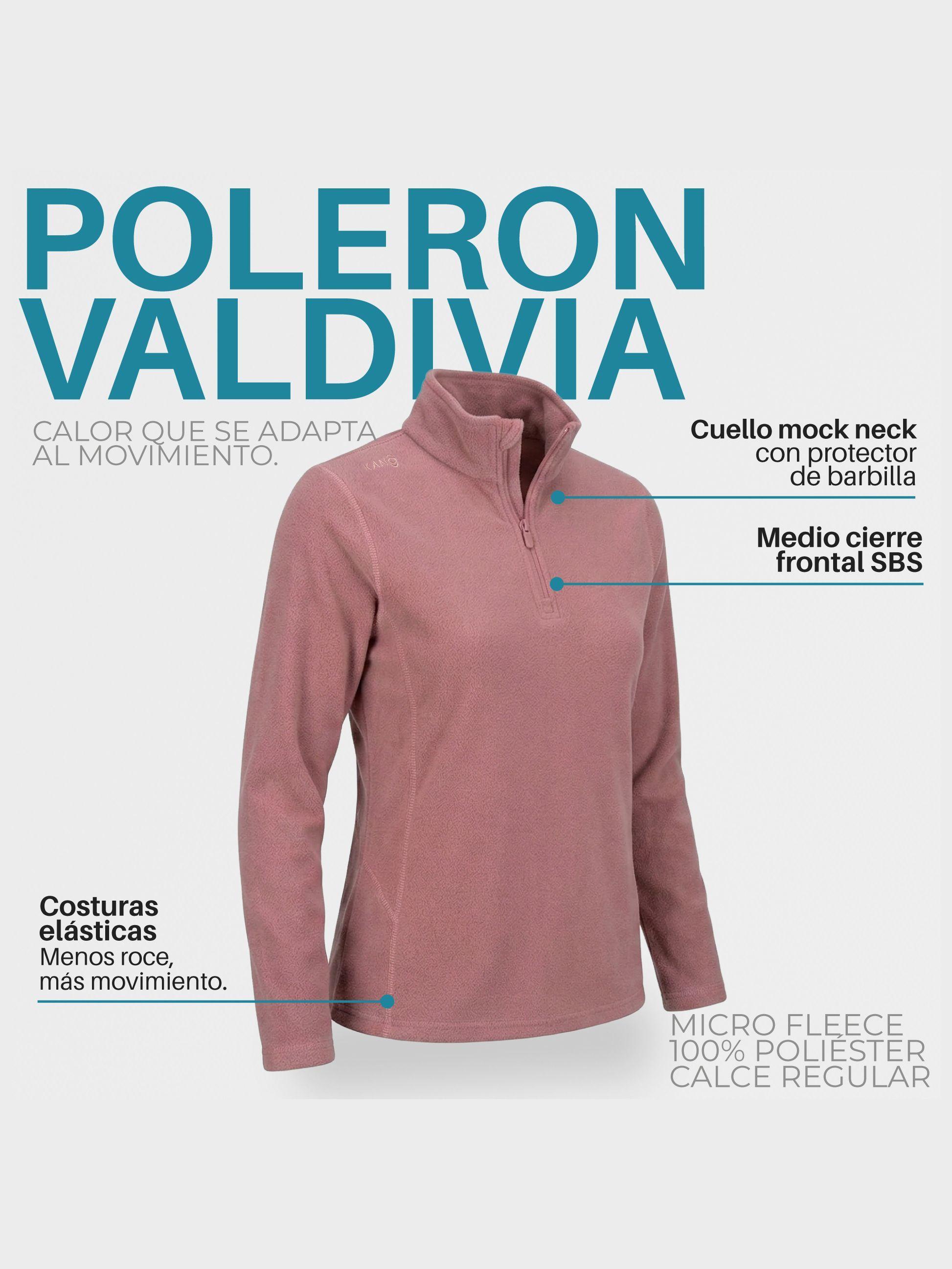 Polerón Micro Polar Mujer Kano Valdivia Térmico Outdoor-2