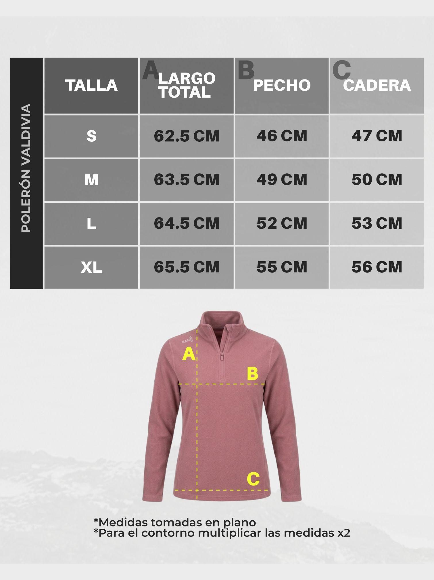 Polerón Micro Polar Mujer Kano Valdivia Térmico Outdoor-6