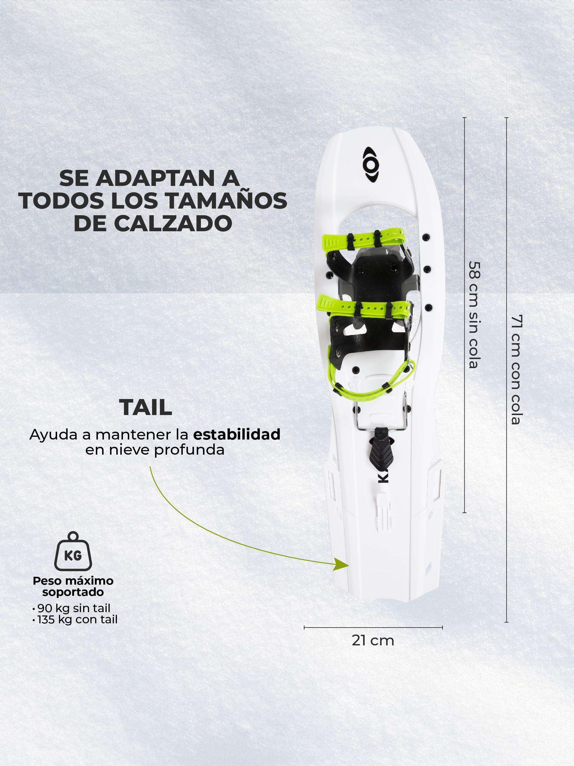 Raquetas de Nieve Ligeras Kano Sollipulli Deck Extensible-4