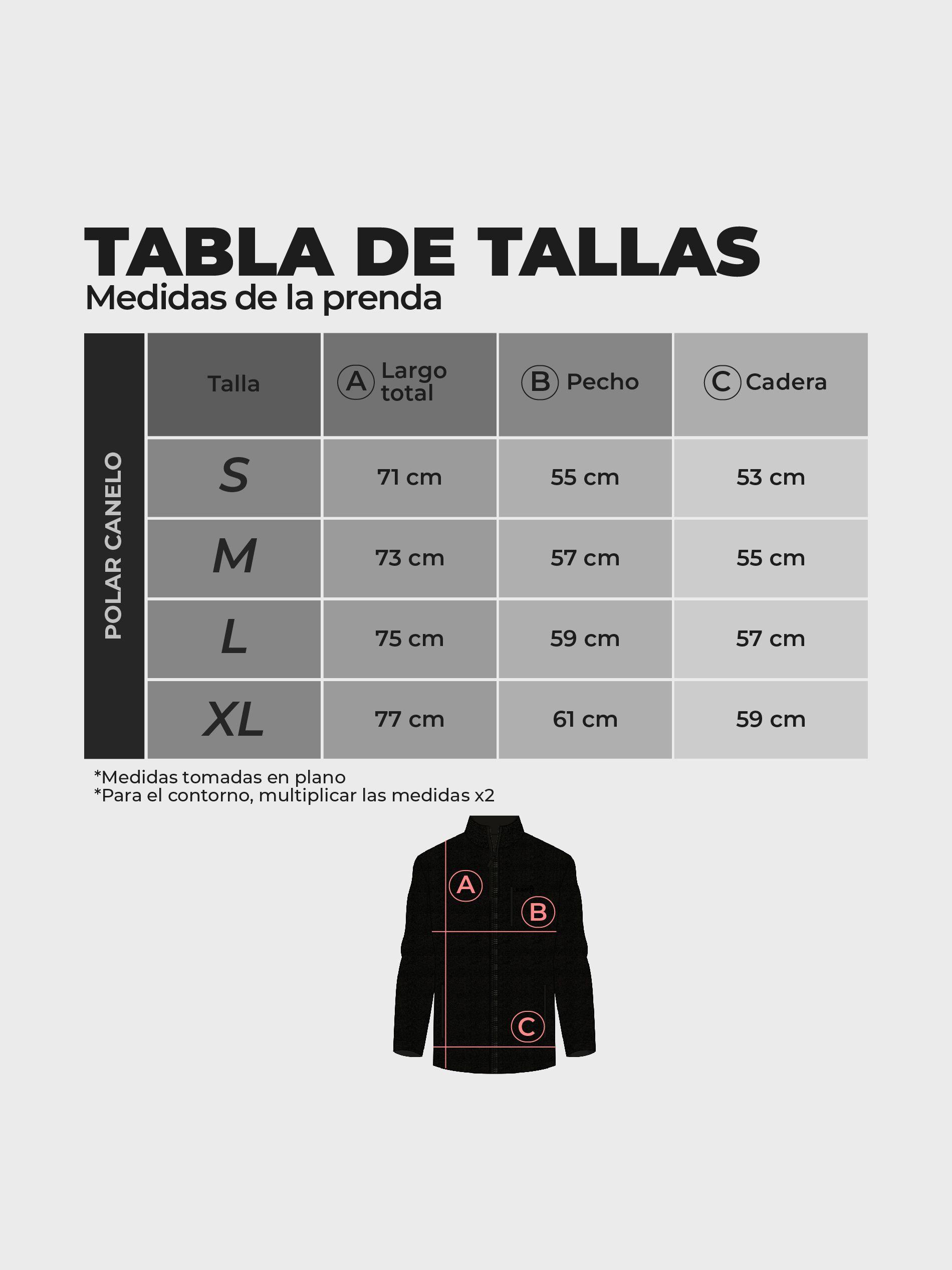 Poleron Polar Hombre Kano Canelo Negro Chaqueta de Polar-7