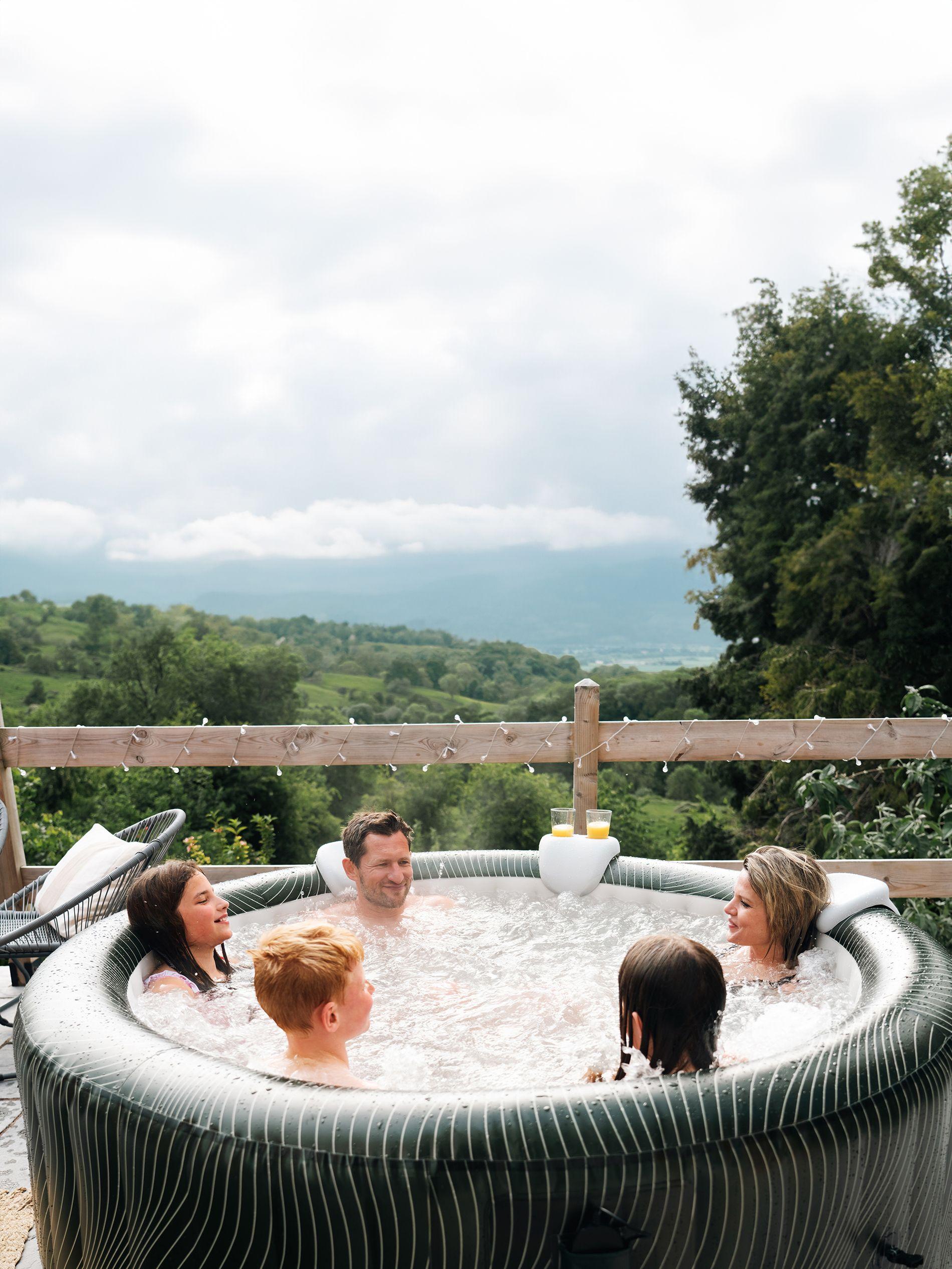Hot Tub Inflable MSpa Meteor Comfort con Luces 6 Personas-4