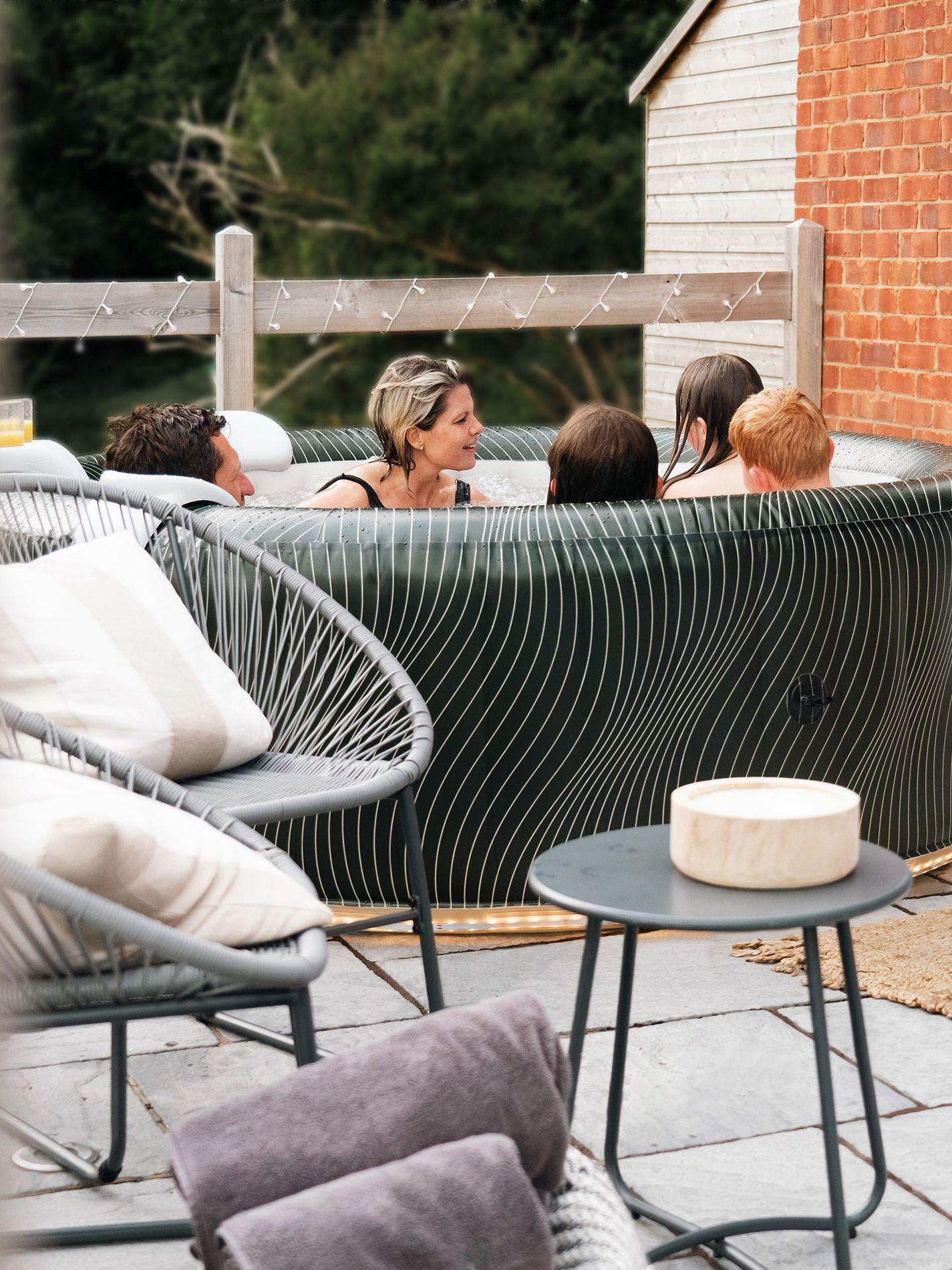 Hot Tub Inflable MSpa Meteor Comfort con Luces 6 Personas-8