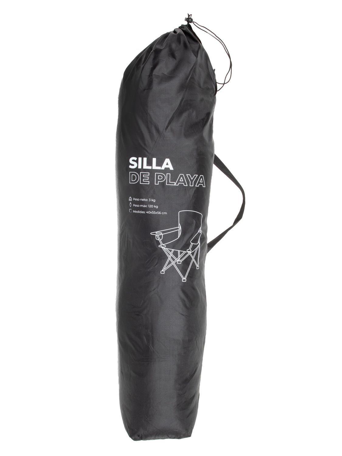 Silla Plegable Para Camping Kano Cucao Reforzada Acolchada-9