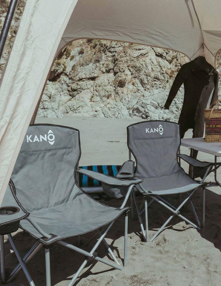 Silla Plegable Para Camping Kano Cucao Reforzada Acolchada-1