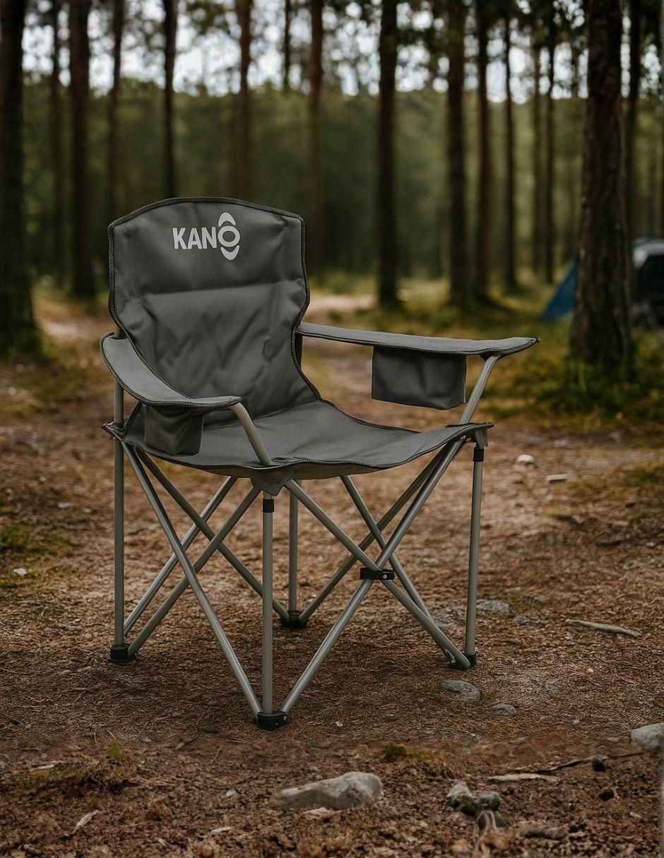 Silla Plegable Para Camping Kano Cucao Reforzada Acolchada-8