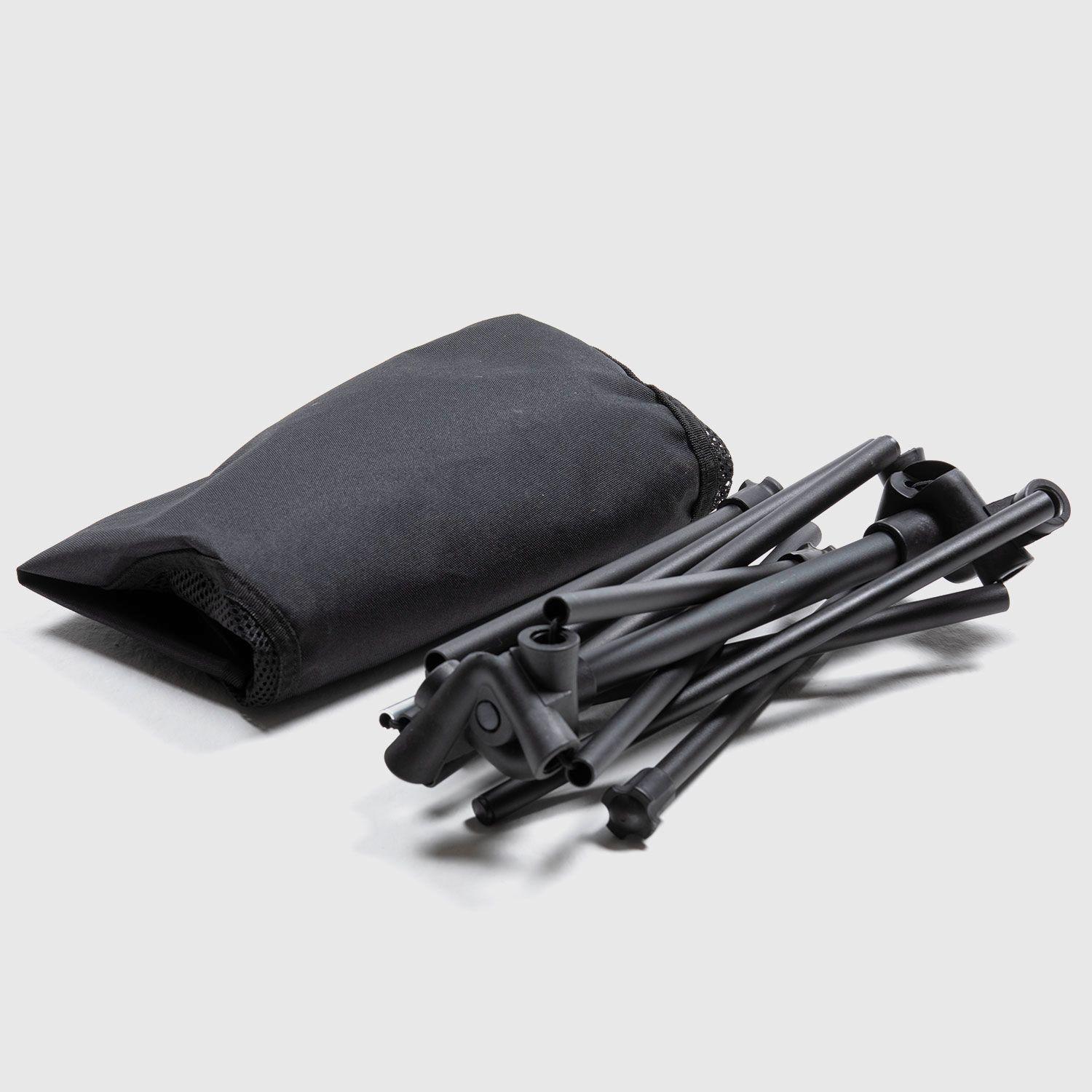 Silla Plegable Para Camping Liviana Negro Kano-2