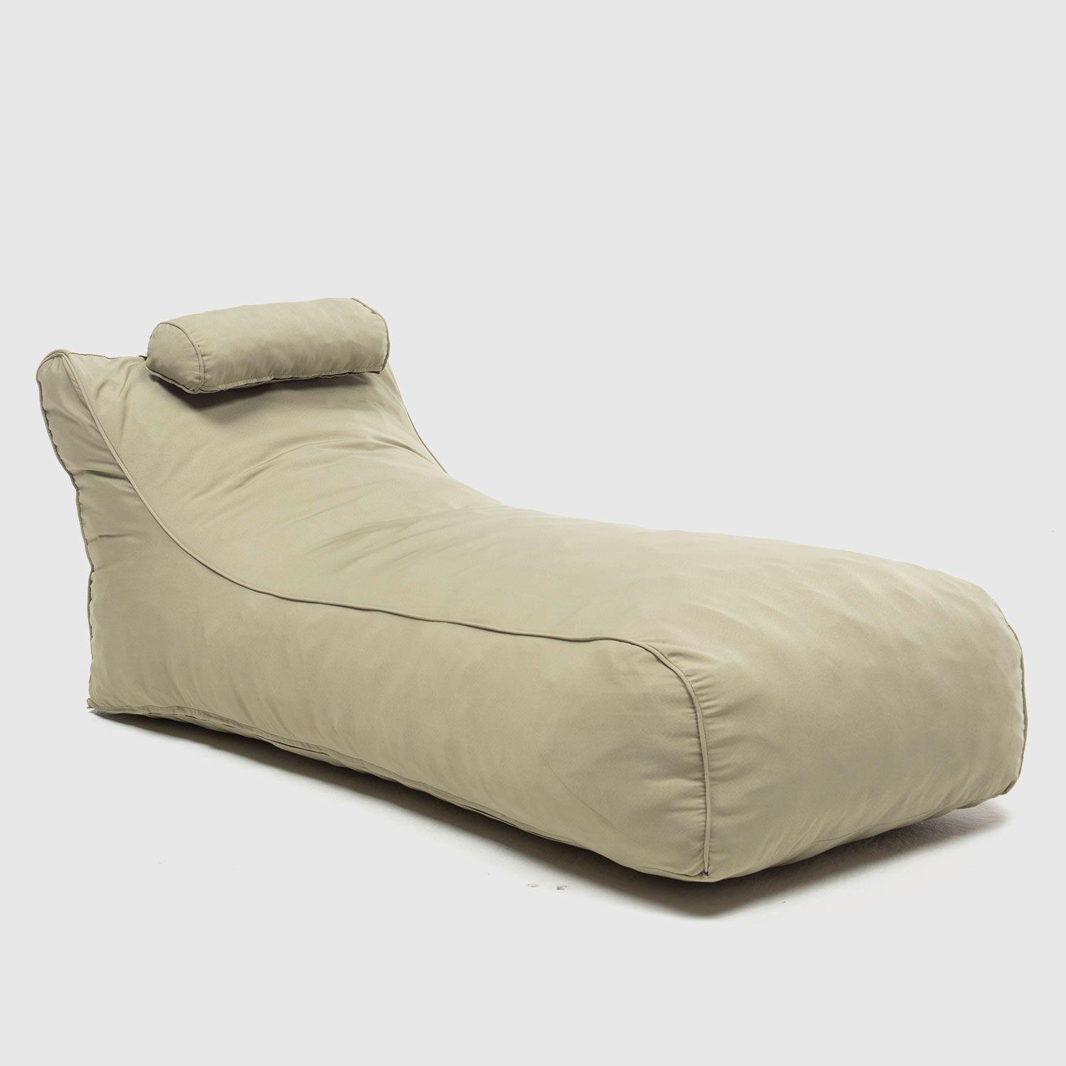 Pouf Outdoor Relan Puff de Exterior Beige-0
