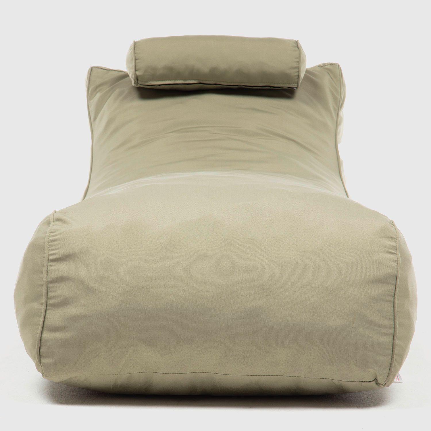 Pouf Outdoor Relan Puff de Exterior Beige-1