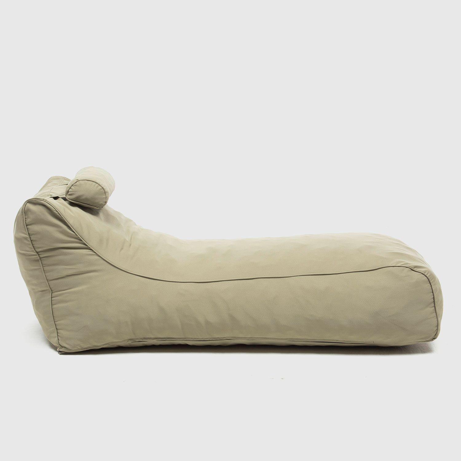 Pouf Outdoor Relan Puff de Exterior Beige-4