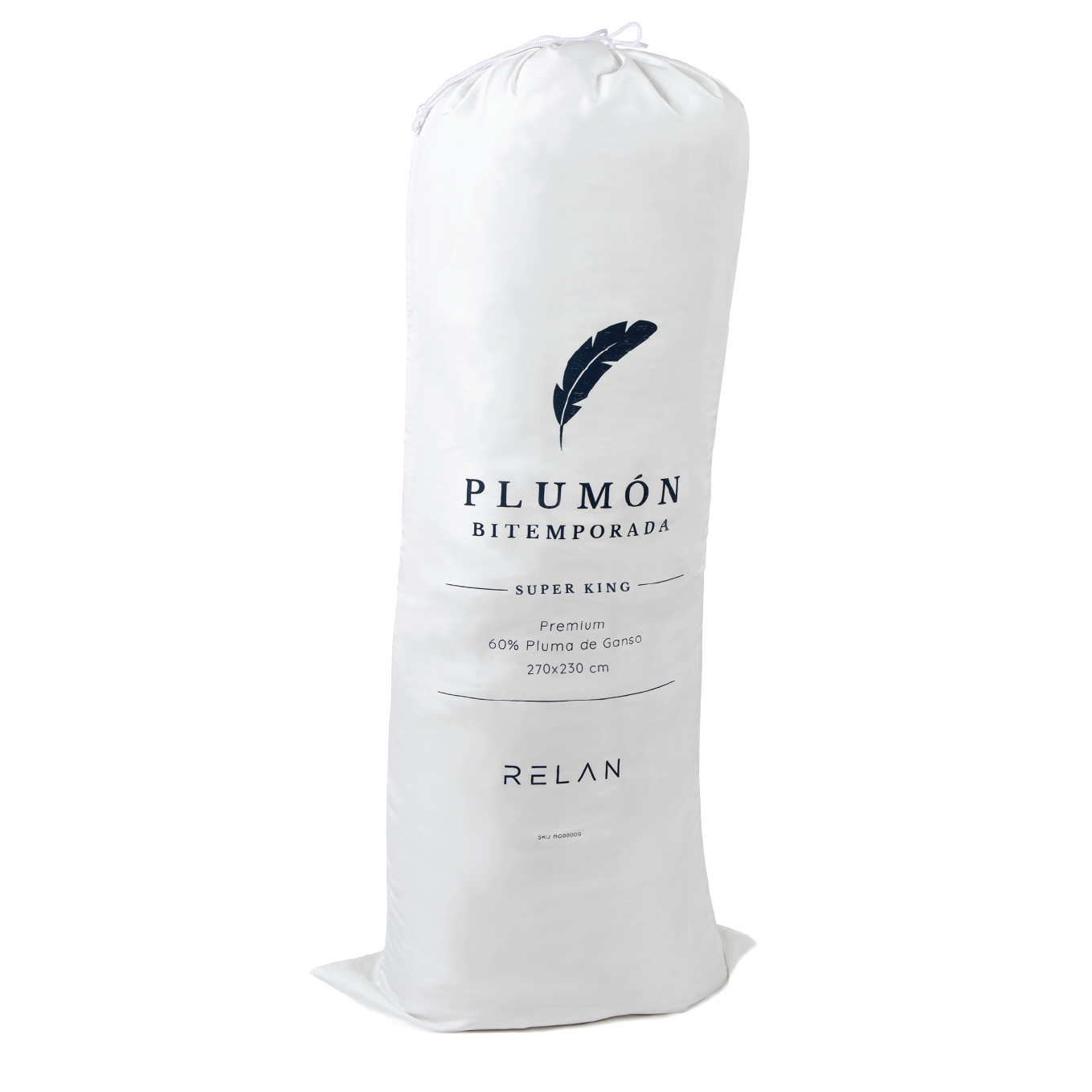 Plumon Bi-temporada Relan Super King / 60% Pluma De Ganso-1