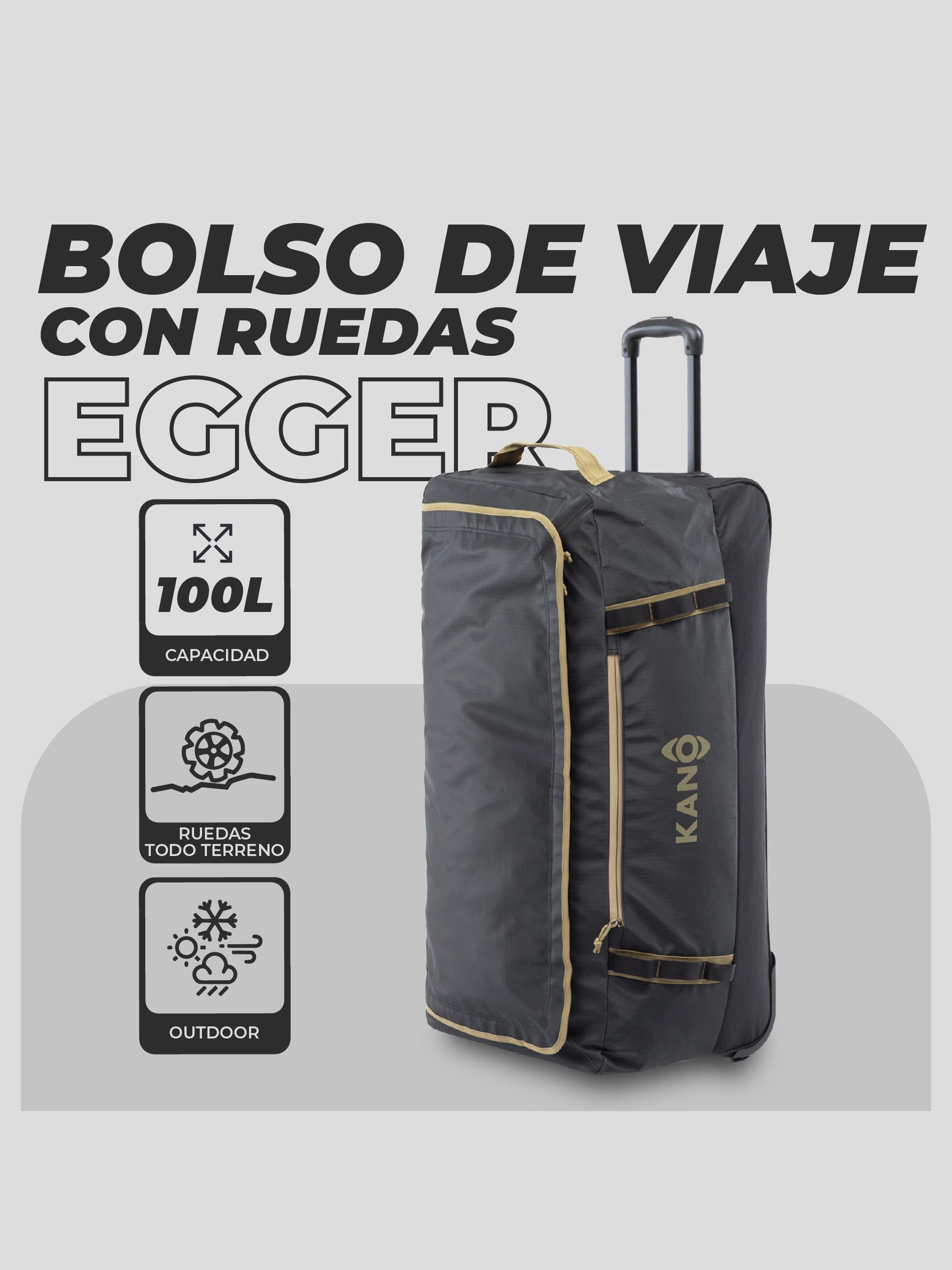 Bolso de Viaje con Ruedas 100L Kano Egger Impermeable-2