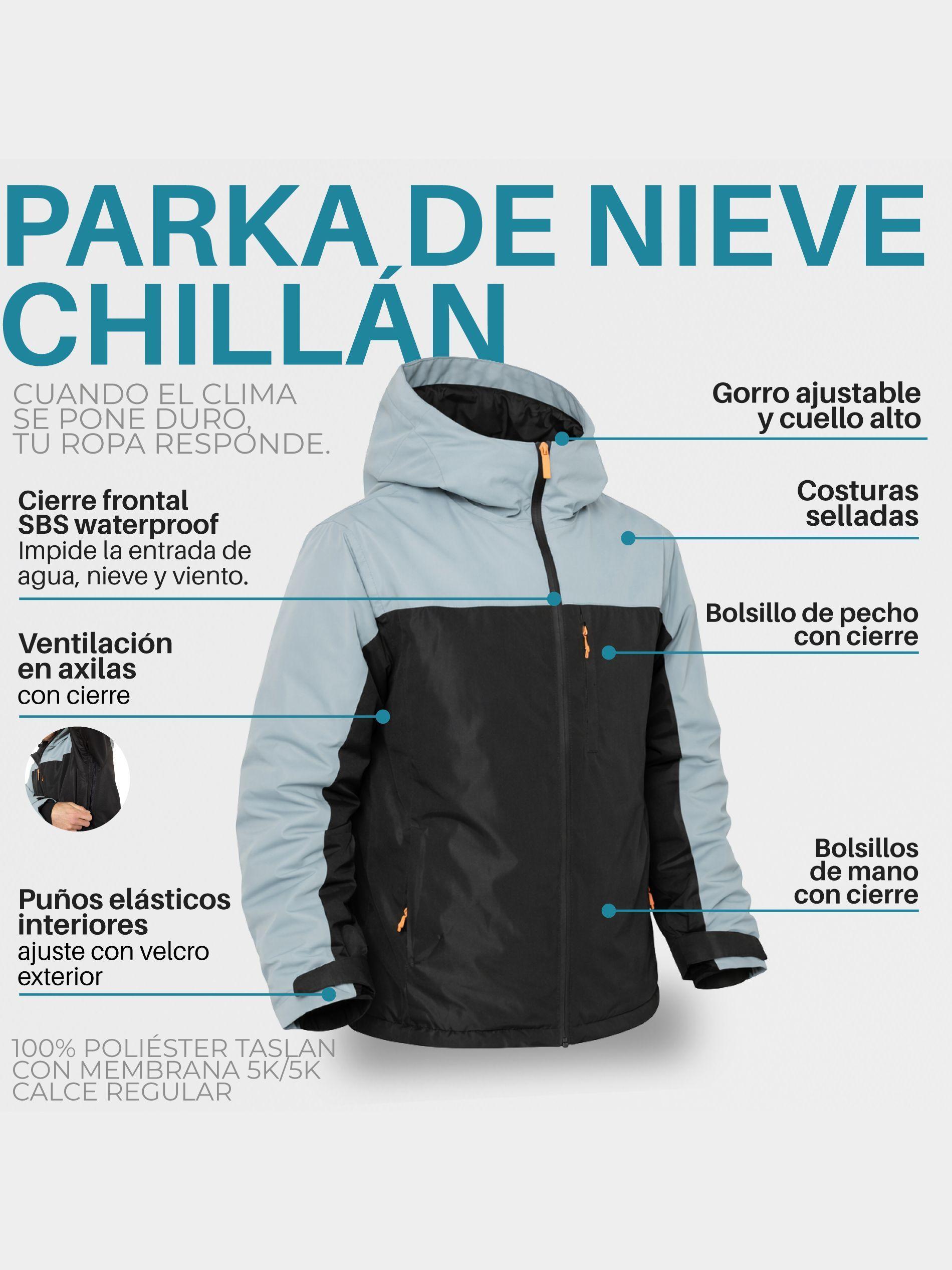 Chaqueta de Nieve Impermeable Hombre Kano Chillan Ski-2