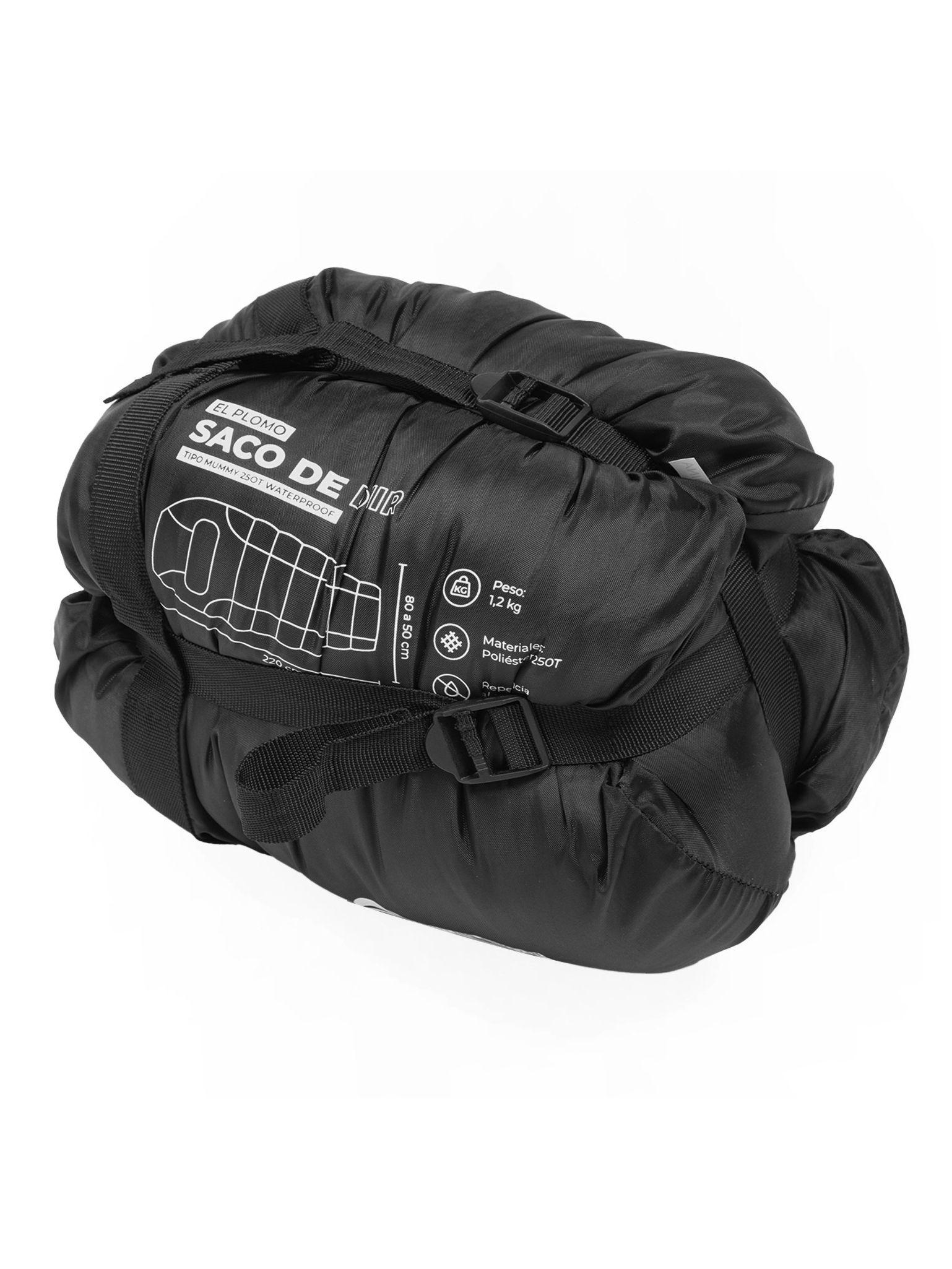 Saco de Dormir Kano El Plomo 0 / 5 / 15°C 1,2 Kg Gris-9