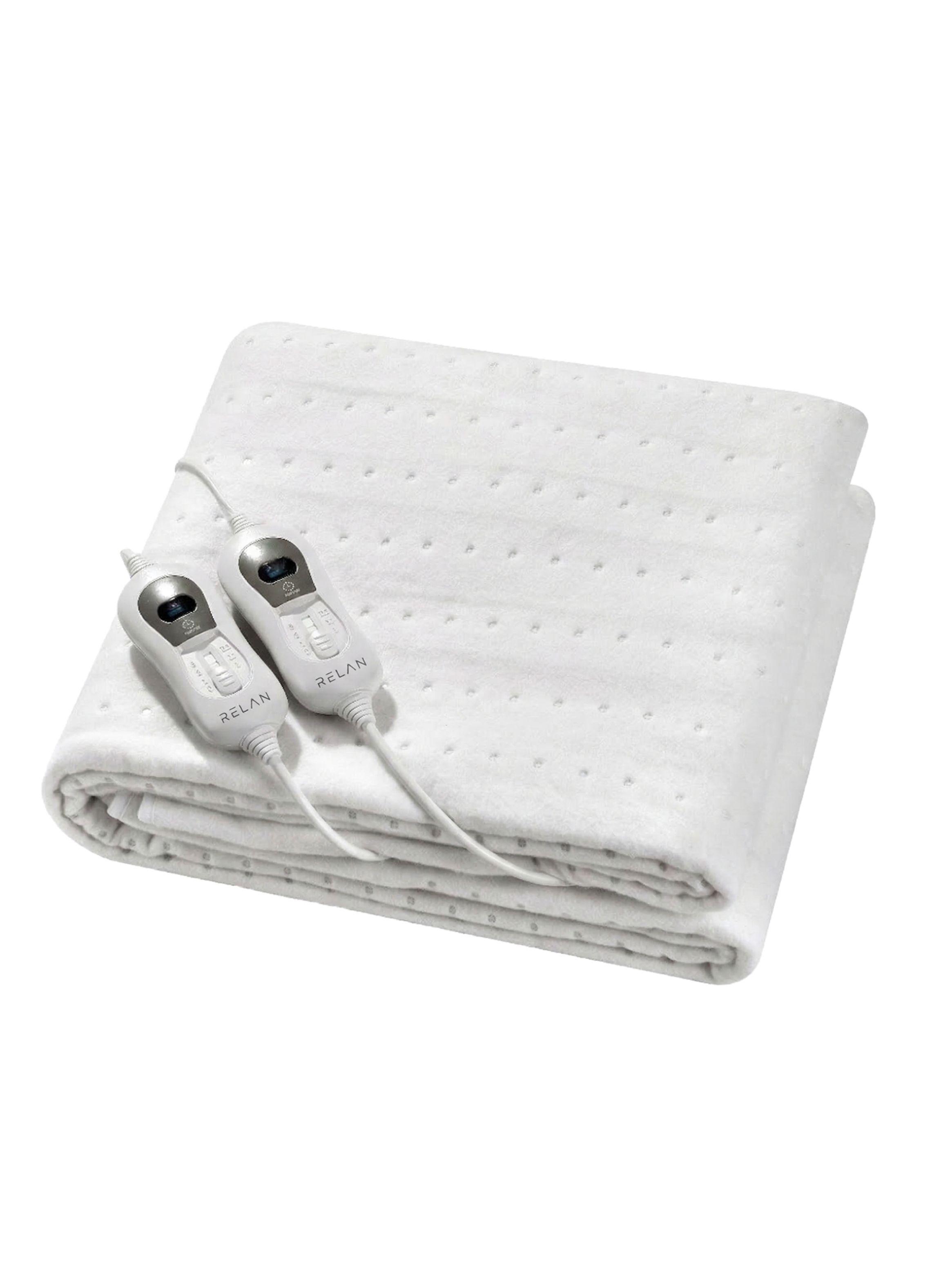 Calienta Cama Eléctrico Relan King 2 Zonas 6 Niveles de Calor-0