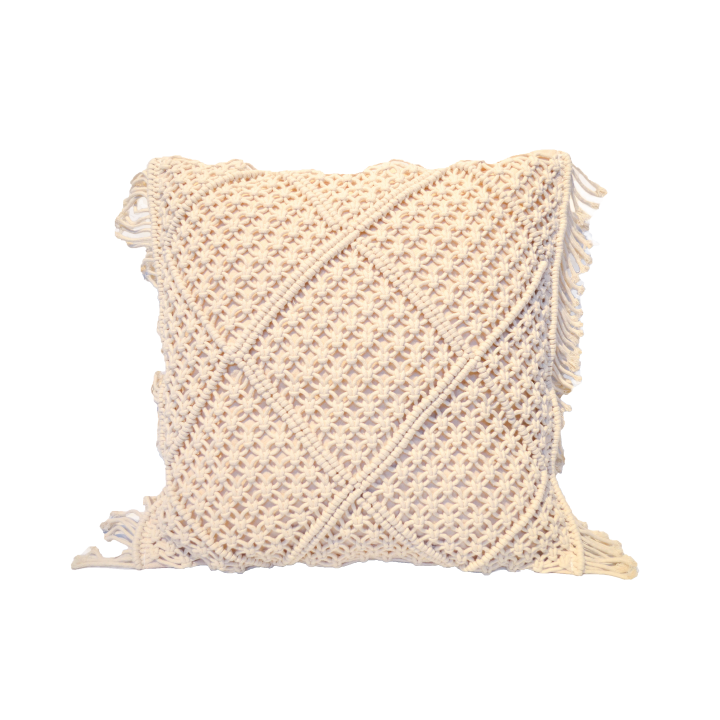 Funda Cojin Crema Playa 2 45 x 45 / Funda cojin Relan-0