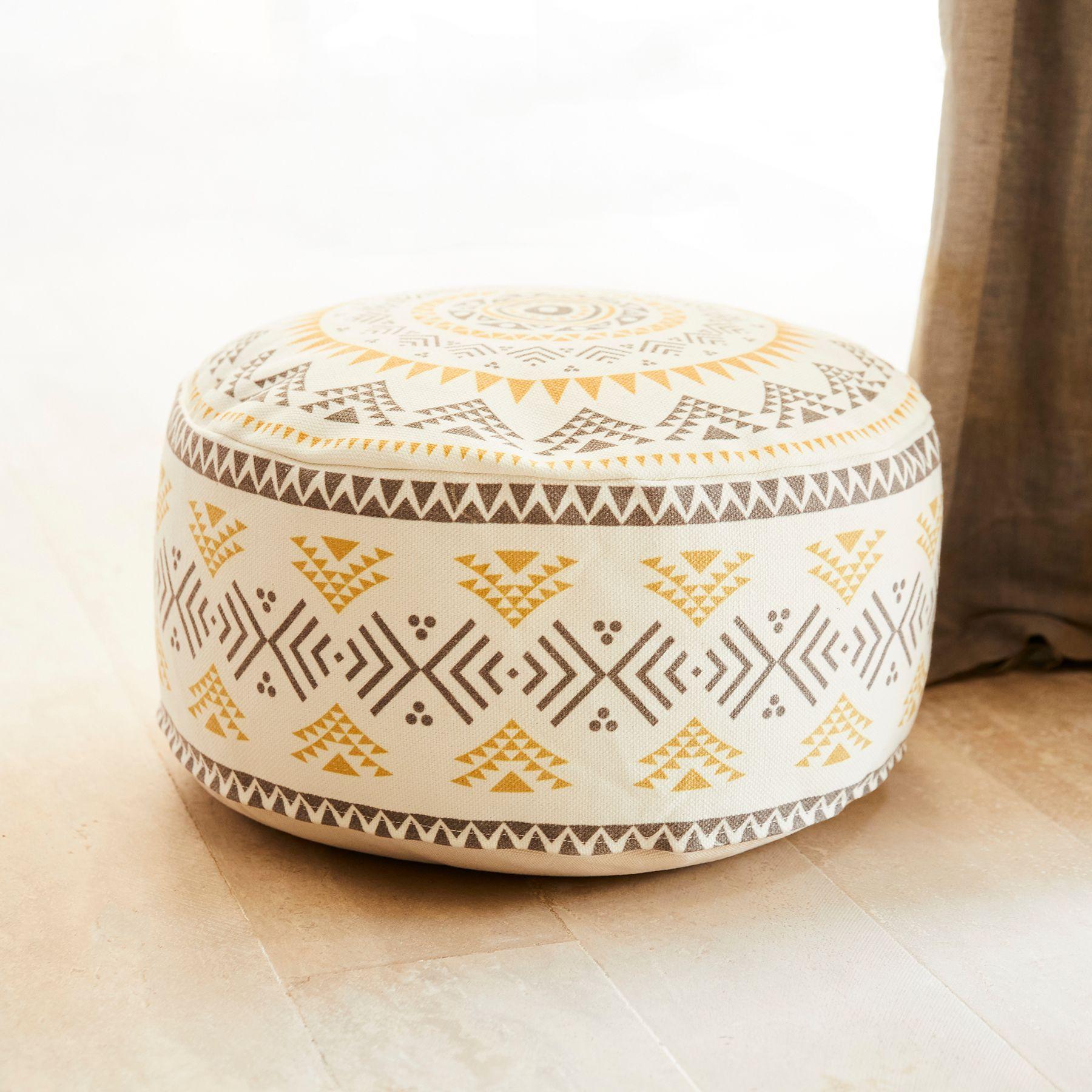Pouf Cilindro Diseño / Pouf Relan-3