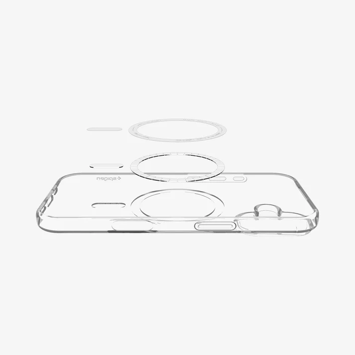 Carcasa Iphone 17 Marca Spigen Ultra Hybrid T Magsafe - Transparente -2