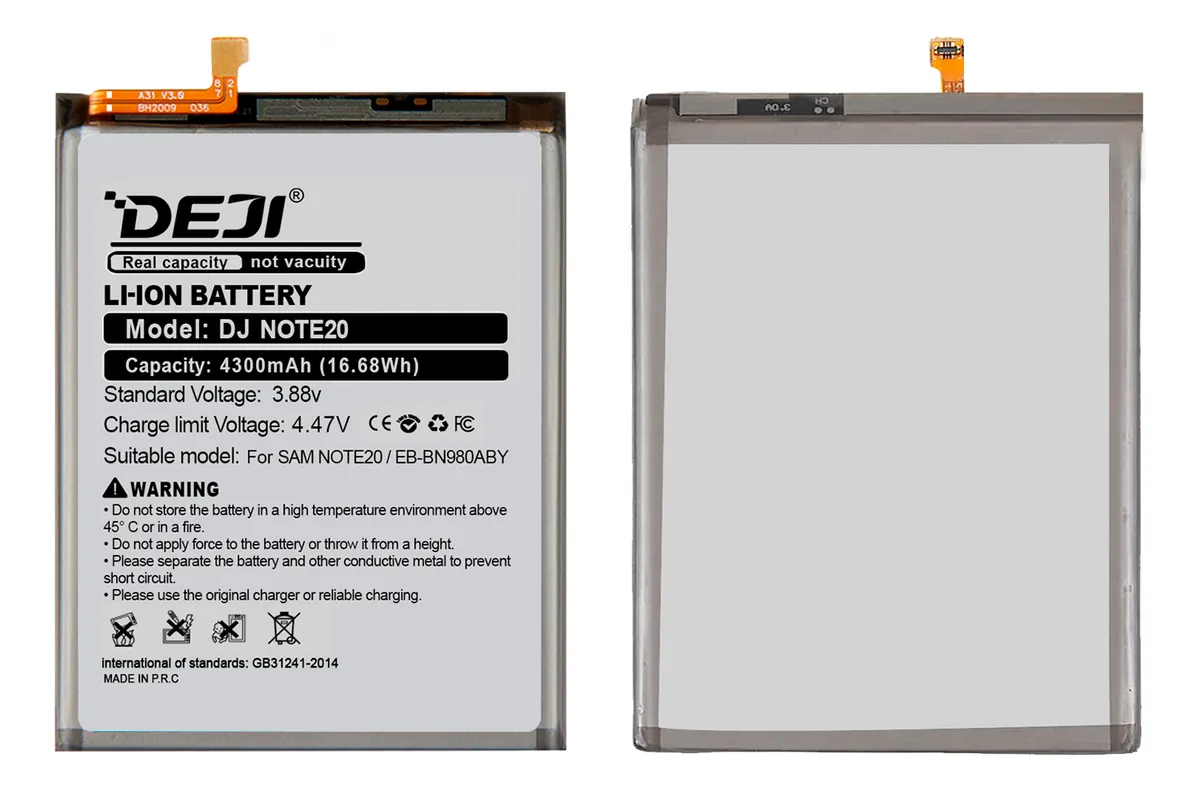 Batería Para Teléfono Samsung Note 20 Marca Deji-3