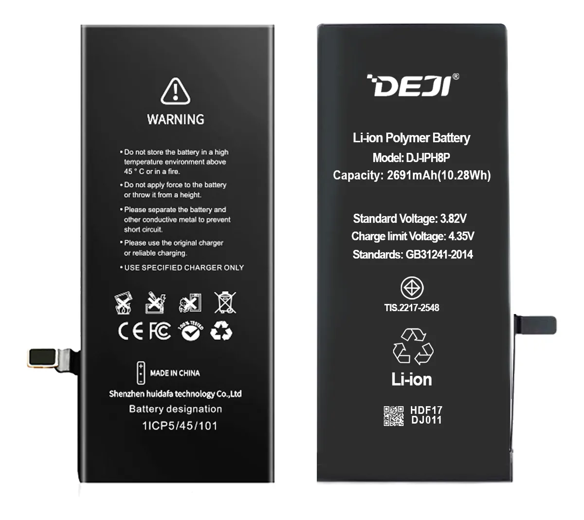 Batería Para Iphone 8 Plus Marca Deji-3