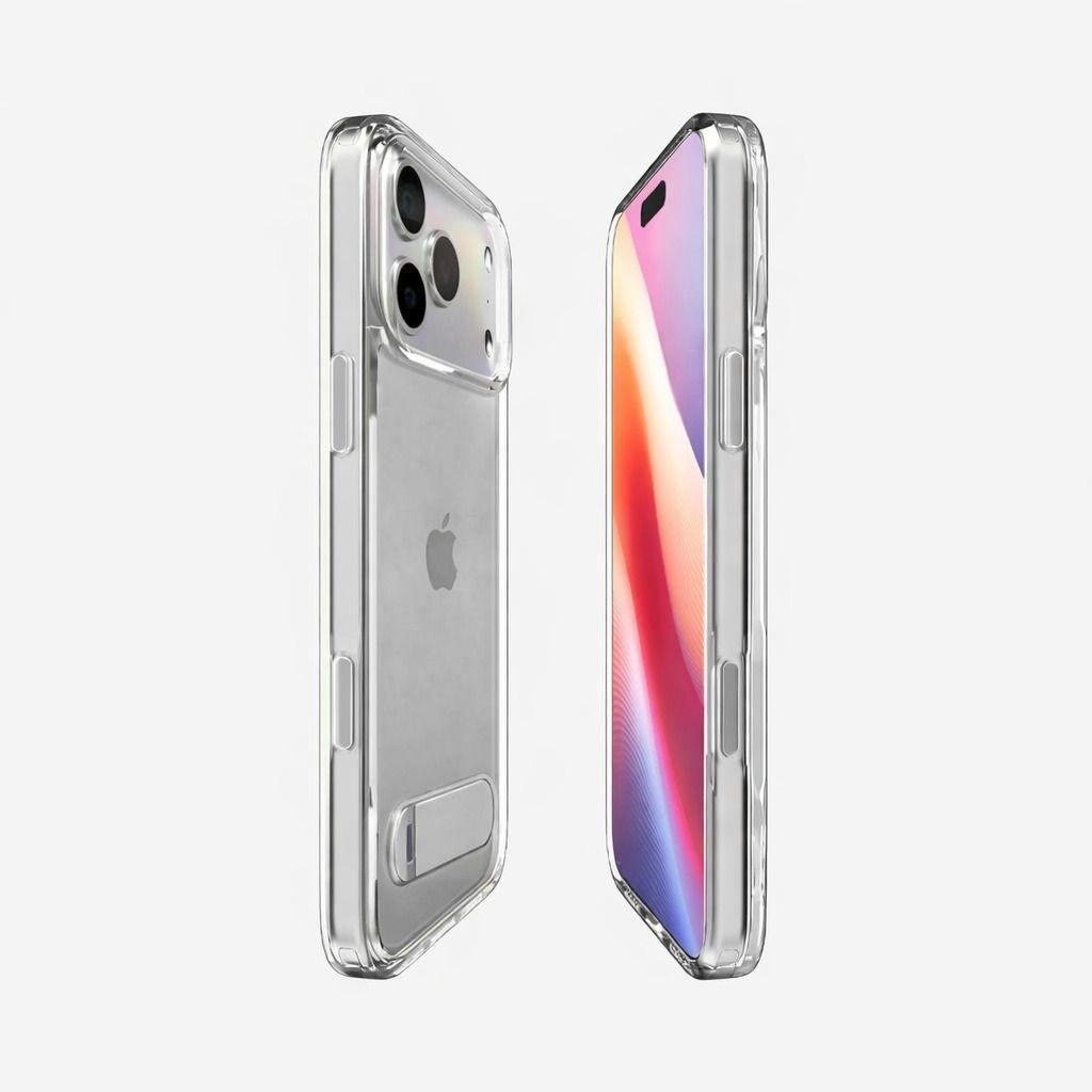 Carcasa iPhone 17 Pro Spigen Ultra Hybrid T Con Kickstand-1